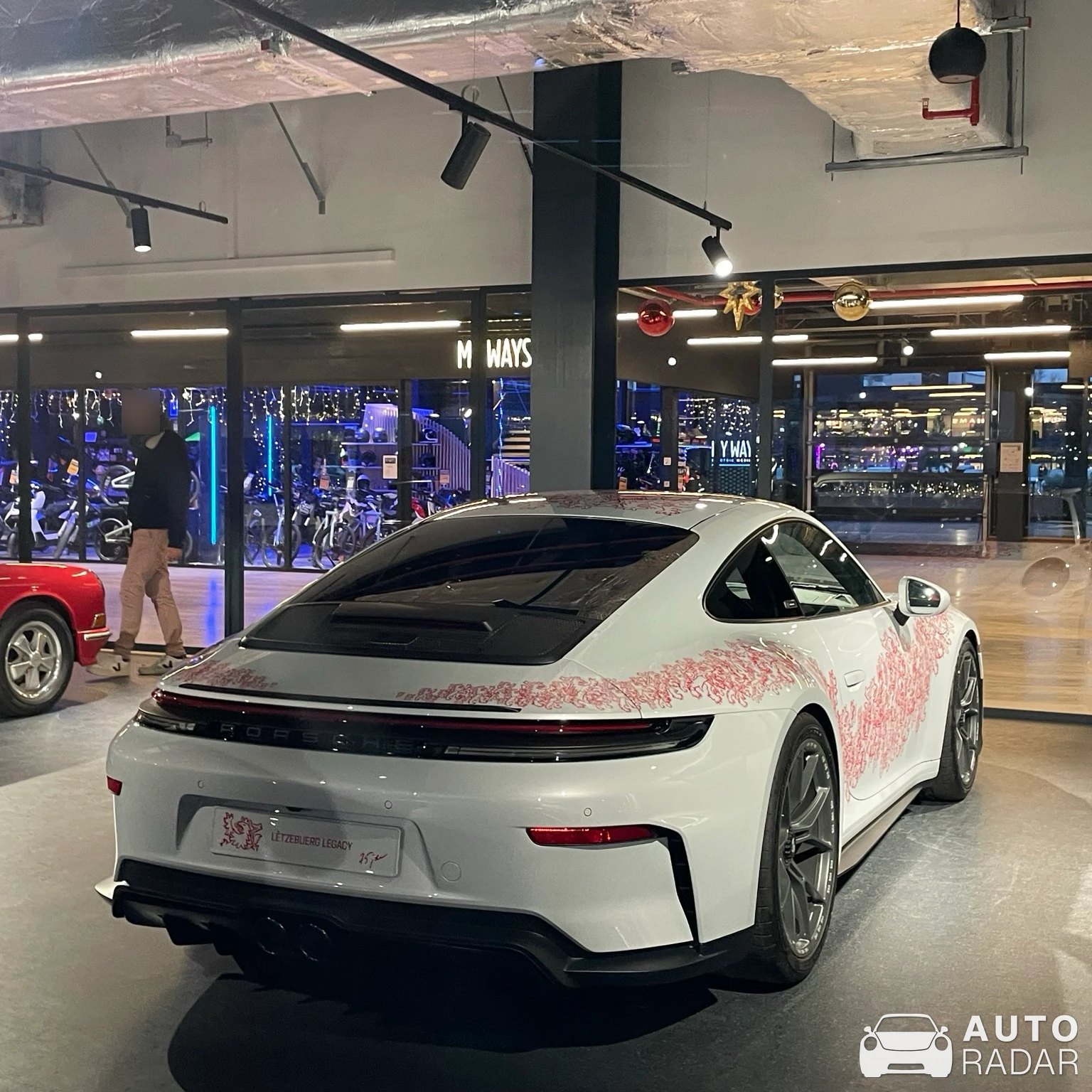 Porsche 992 GT3 Touring MkII Lëtzebuerg Legacy spotted in Wickrange