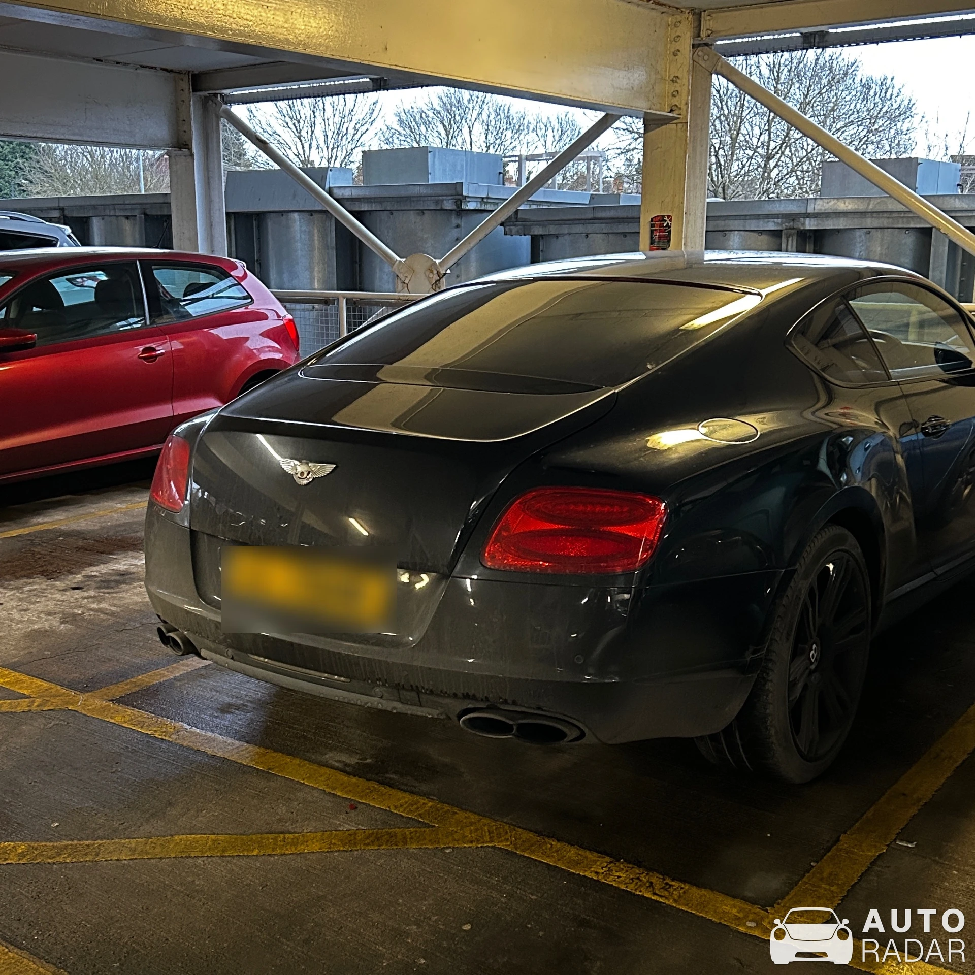 Bentley Continental GT spotted in Warwickshire, United Kingdom