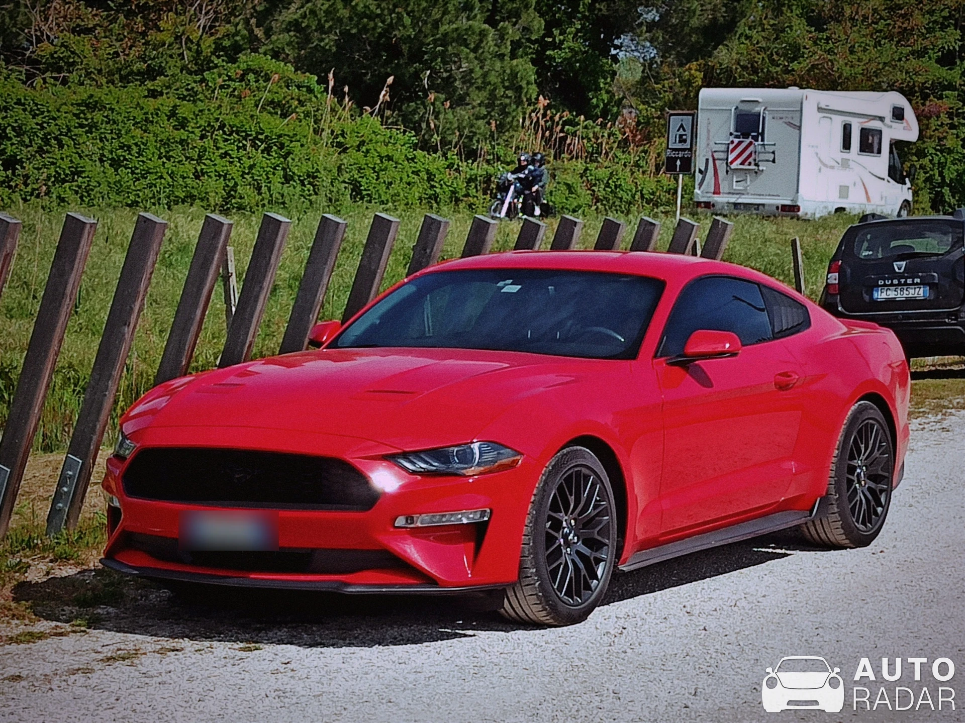 Ford Mustang 2.3 Ecoboost spotted in Cervia, Italia