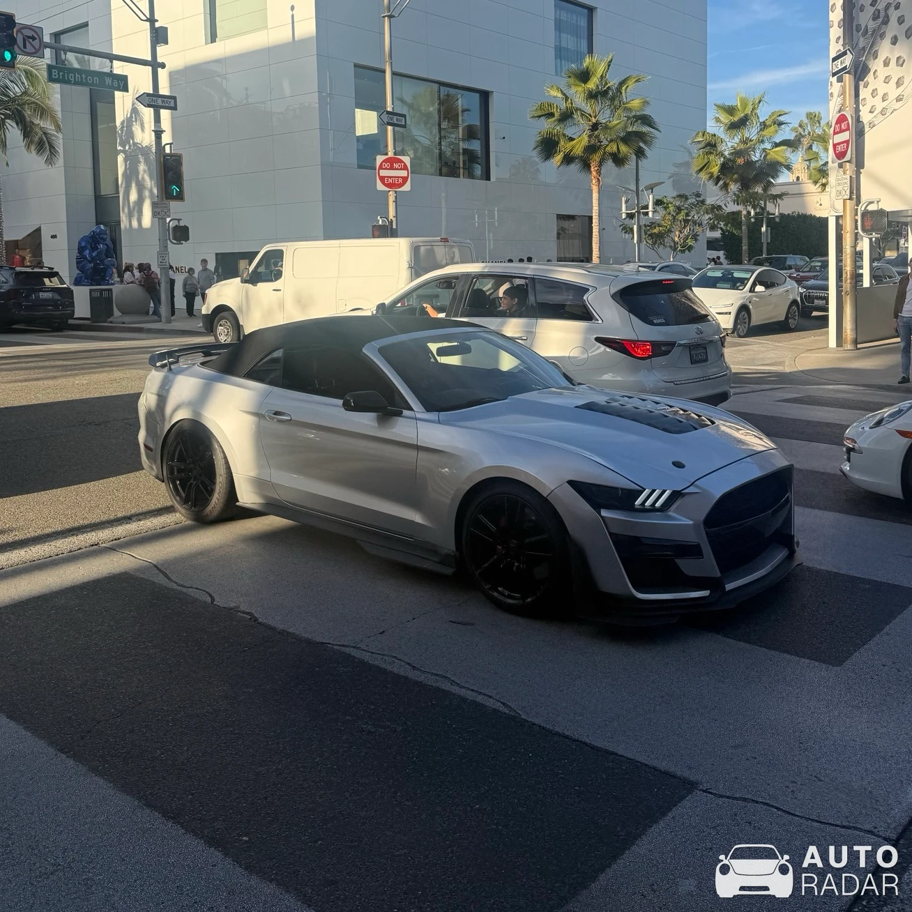 Ford Mustang GT Convertible spotted in Beverly Hills, United States