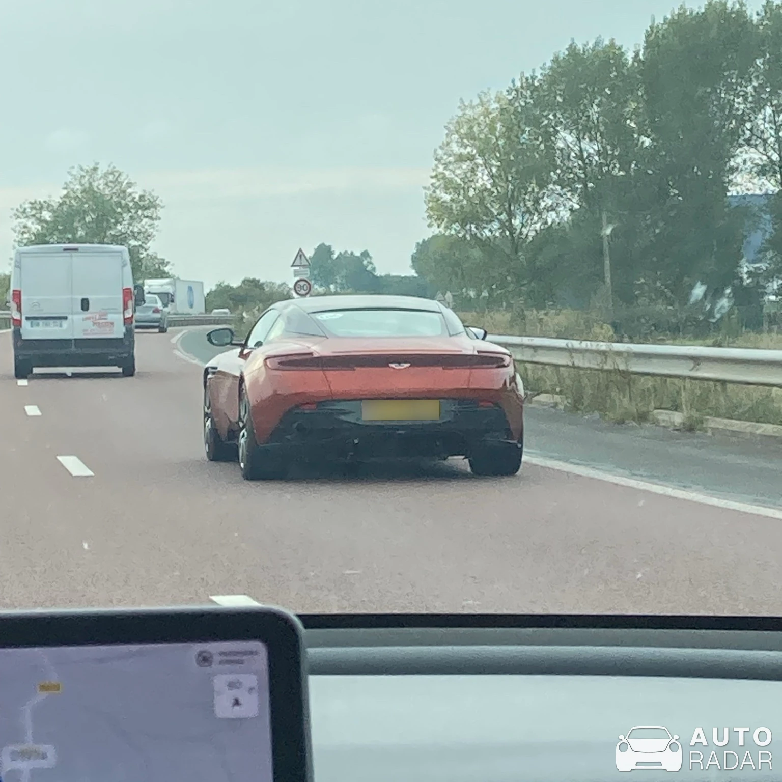 Aston Martin DB11 spotted in Carentan les Marais