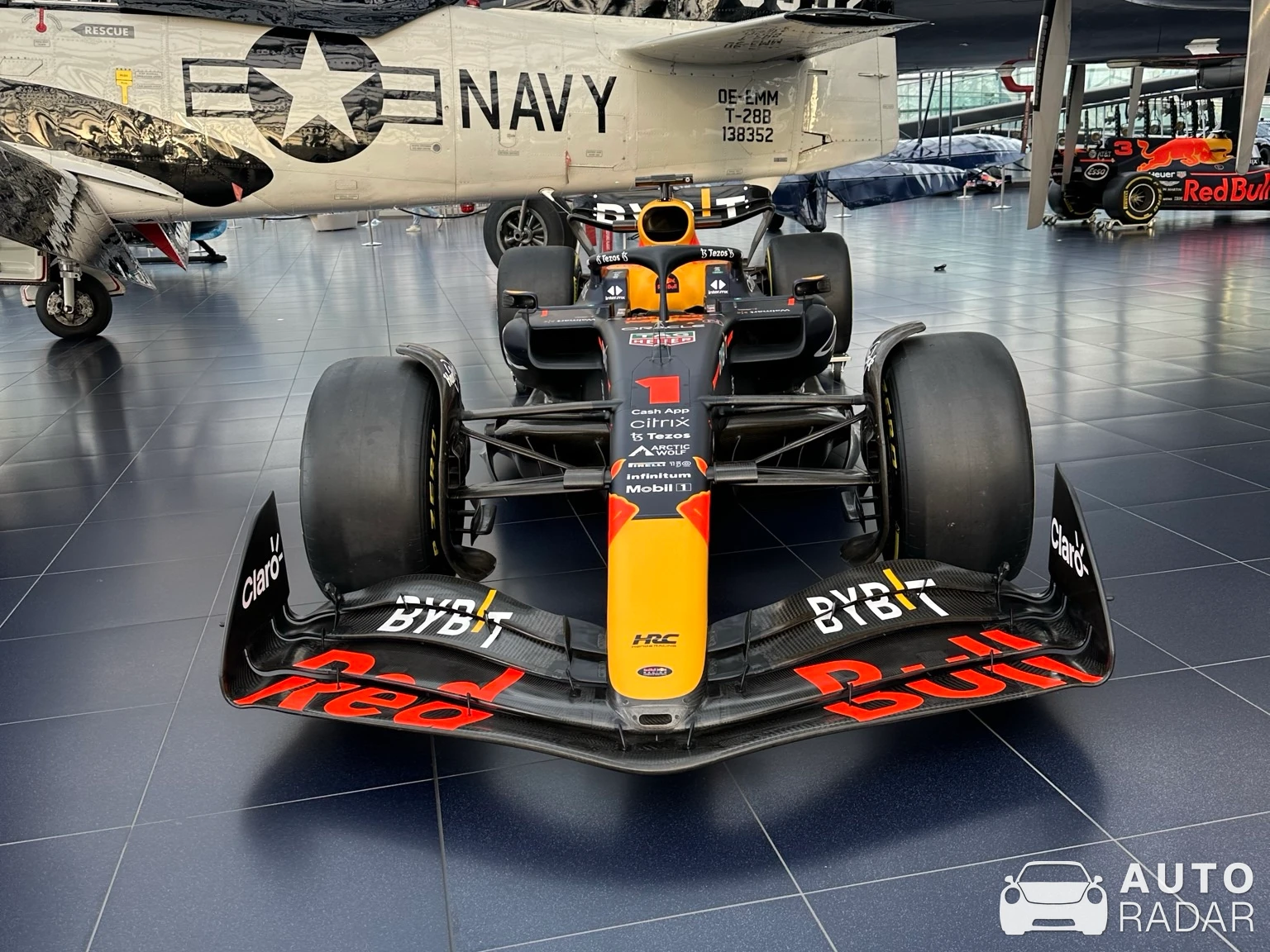 Red Bull Racing RB18 spotted in Salzburg