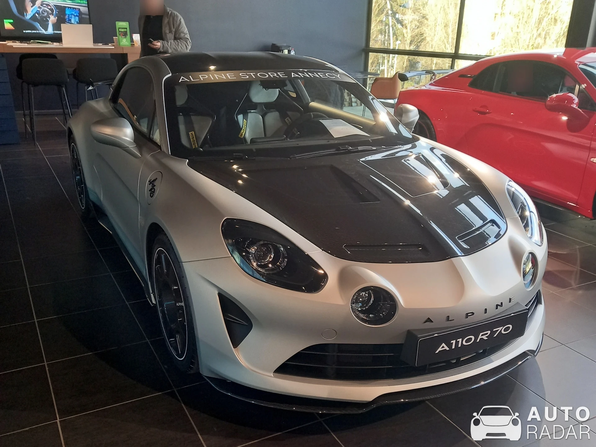Alpine A110 R 70 spotted in Annecy, France