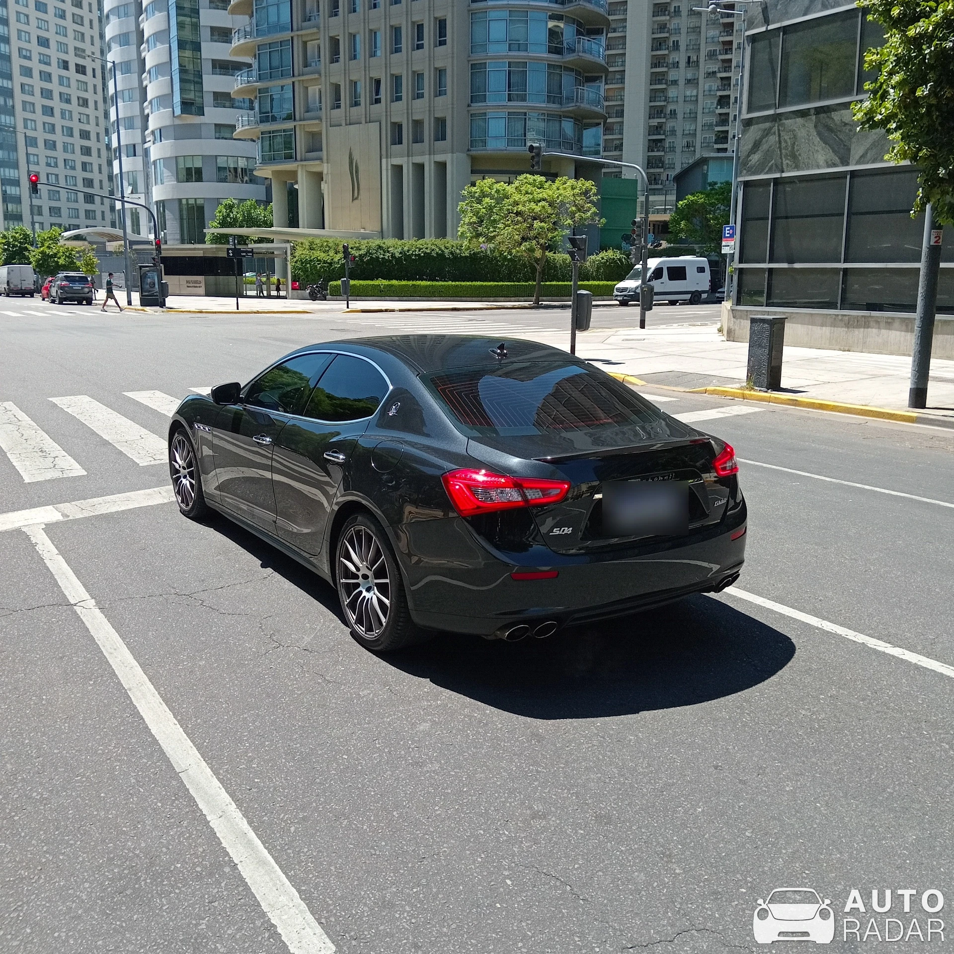Maserati Ghibli spotted in Buenos Aires, Argentina