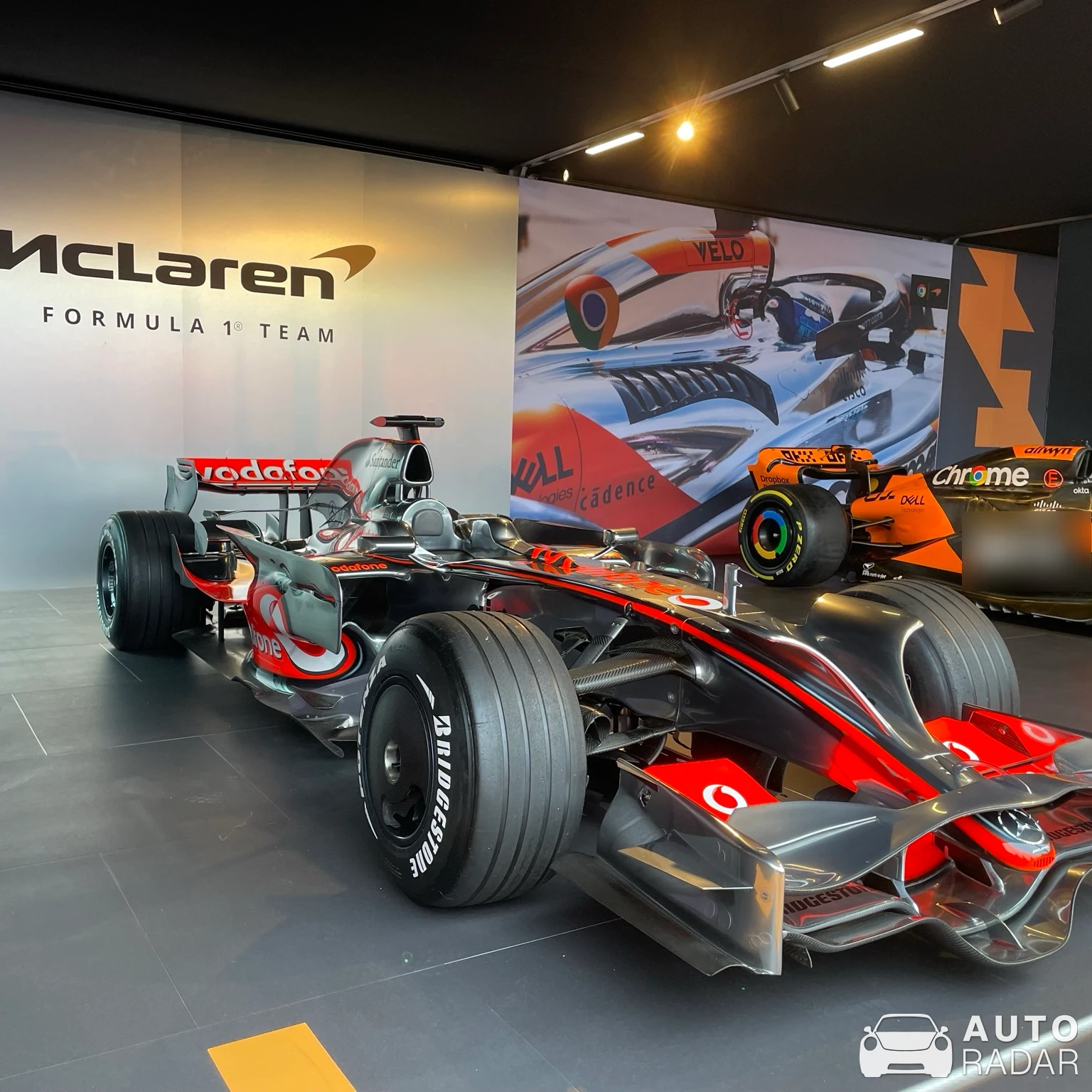 McLaren MP4-23 spotted in Greater London, United Kingdom