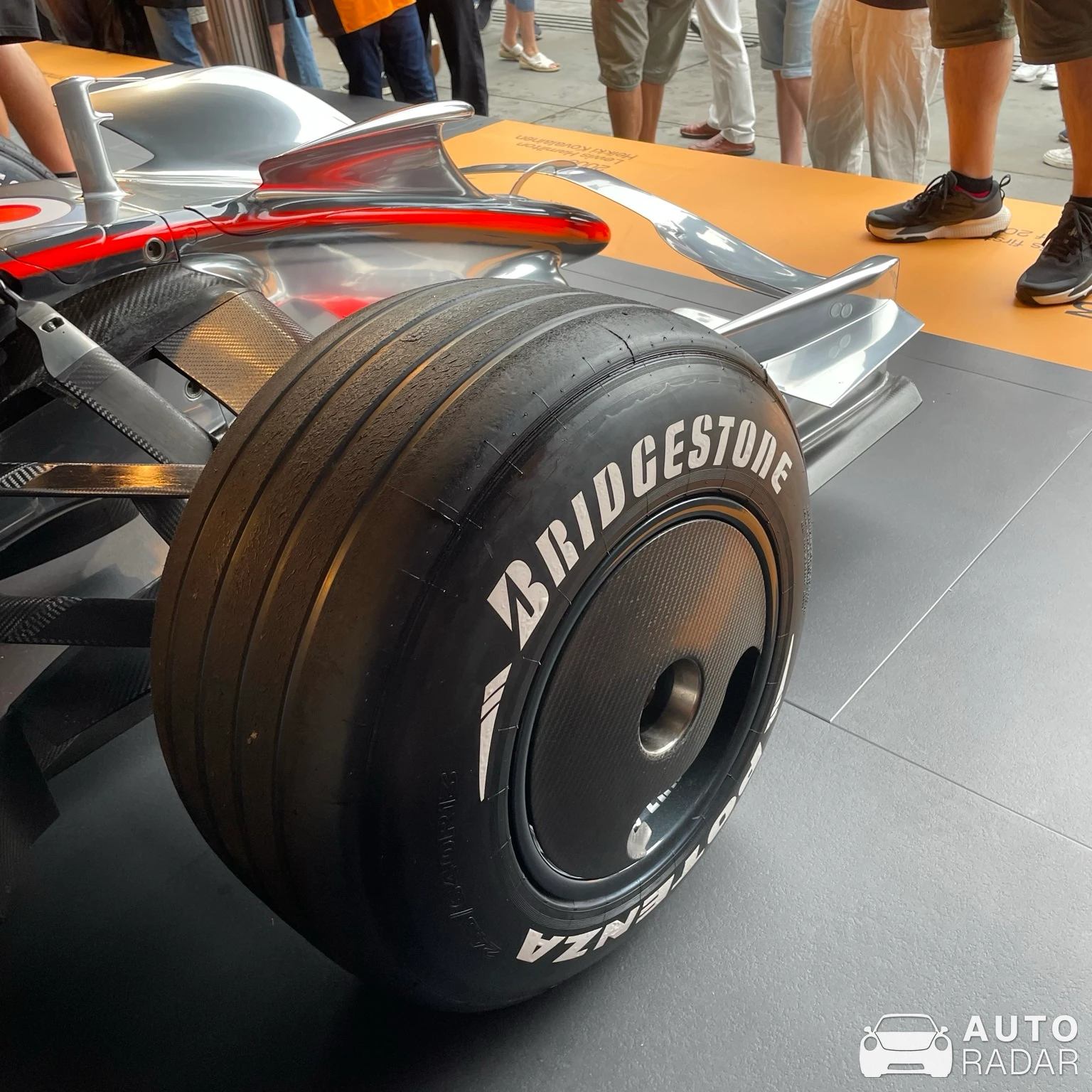 McLaren MP4-23 spotted