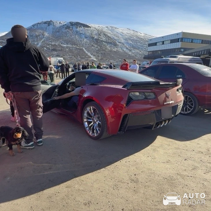 Chevrolet Corvette C7 Z06 spotted in Tromsø