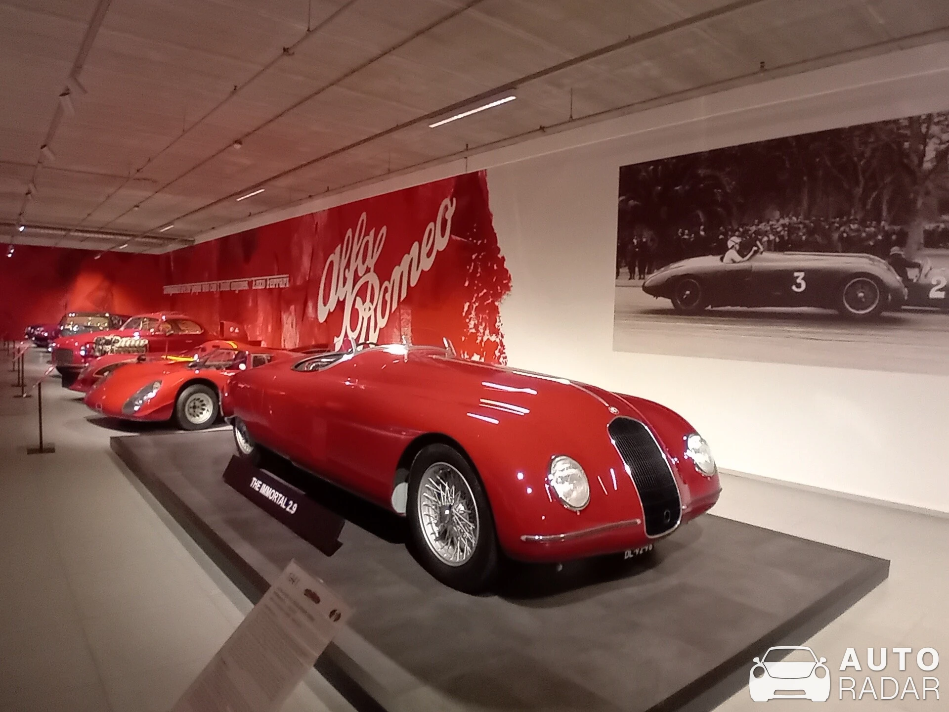 Alfa Romeo 8C 2900 B Corsa Spider Sperimentale 'Balena' spotted in Den Haag