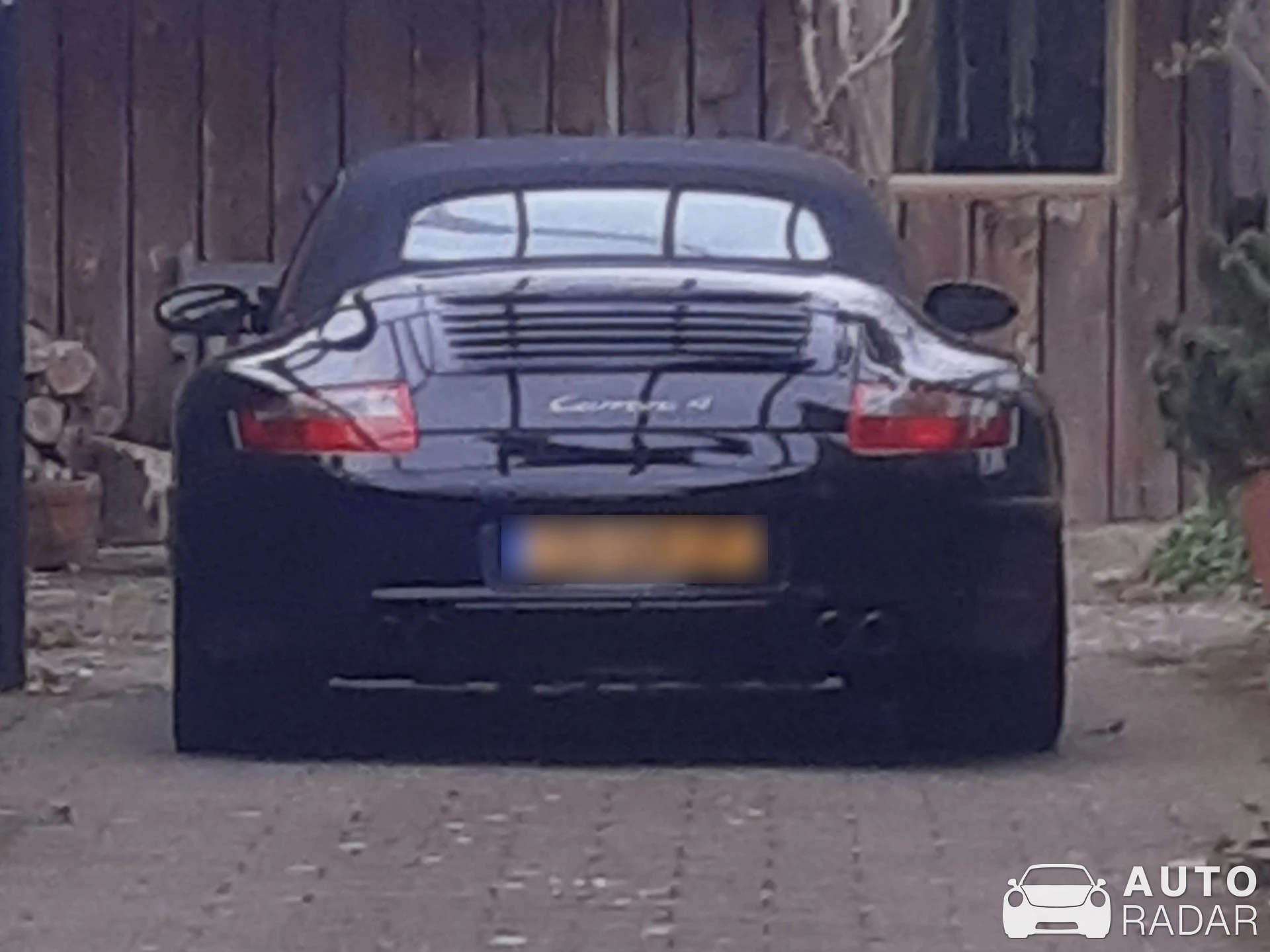 Porsche 997 Carrera 4 Cabriolet spotted in Zwolle