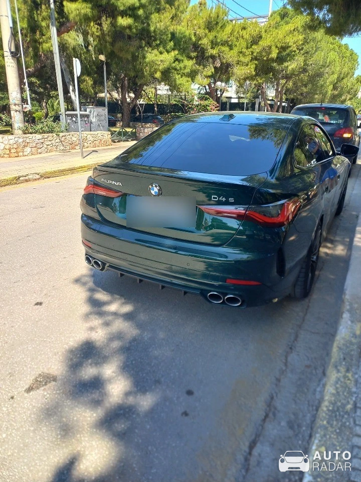 Alpina D4 S BiTurbo Gran Coupé 2022 spotted in Voula