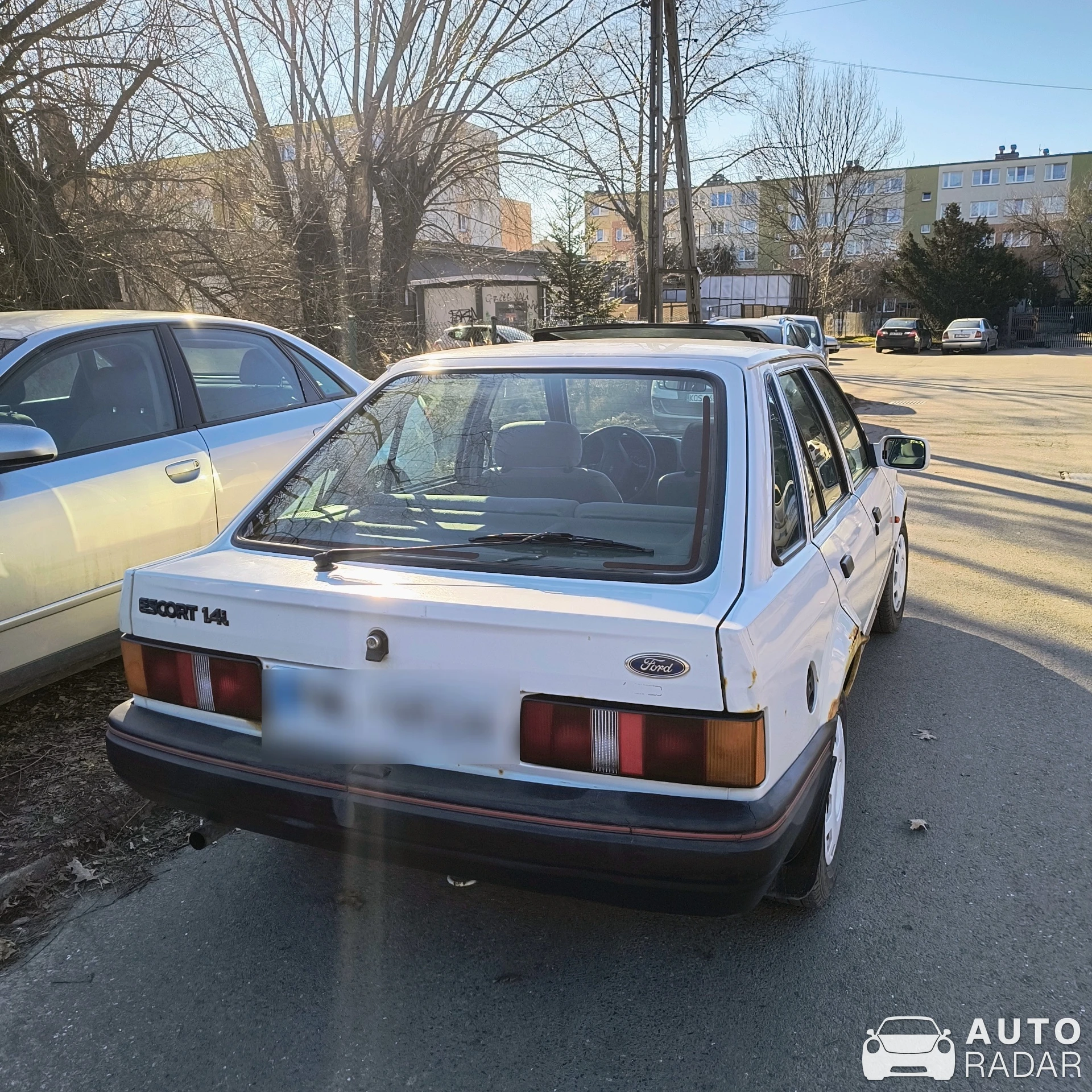 Ford Escort LX spotted in Bielsko-Biała