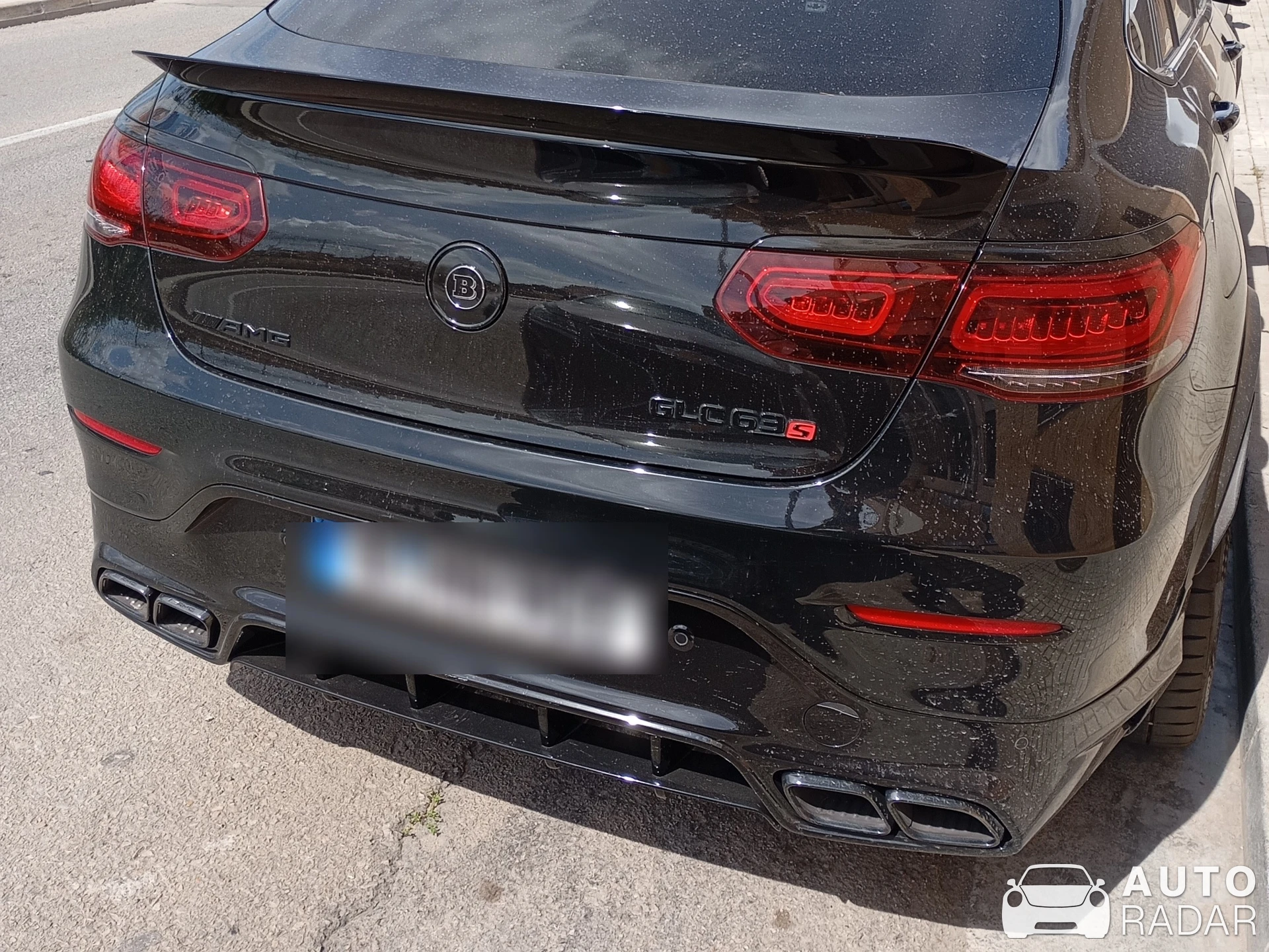 Mercedes-AMG GLC 63 S Coupé C253 2018 spotted in Palma