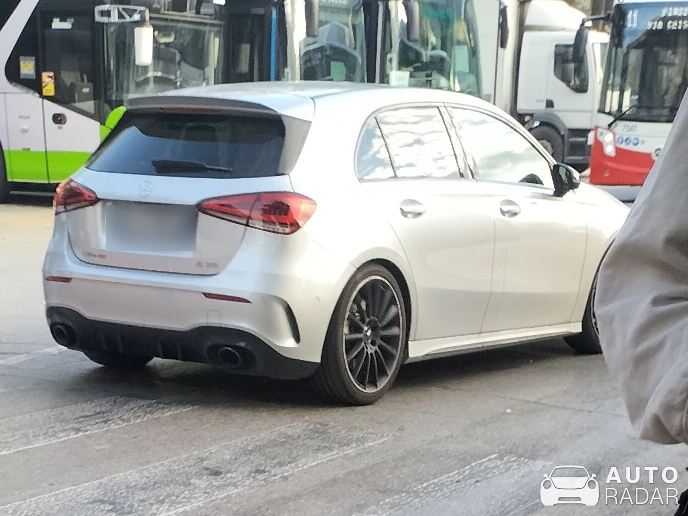 Mercedes-AMG A 35 W177 spotted in Bari, Italy