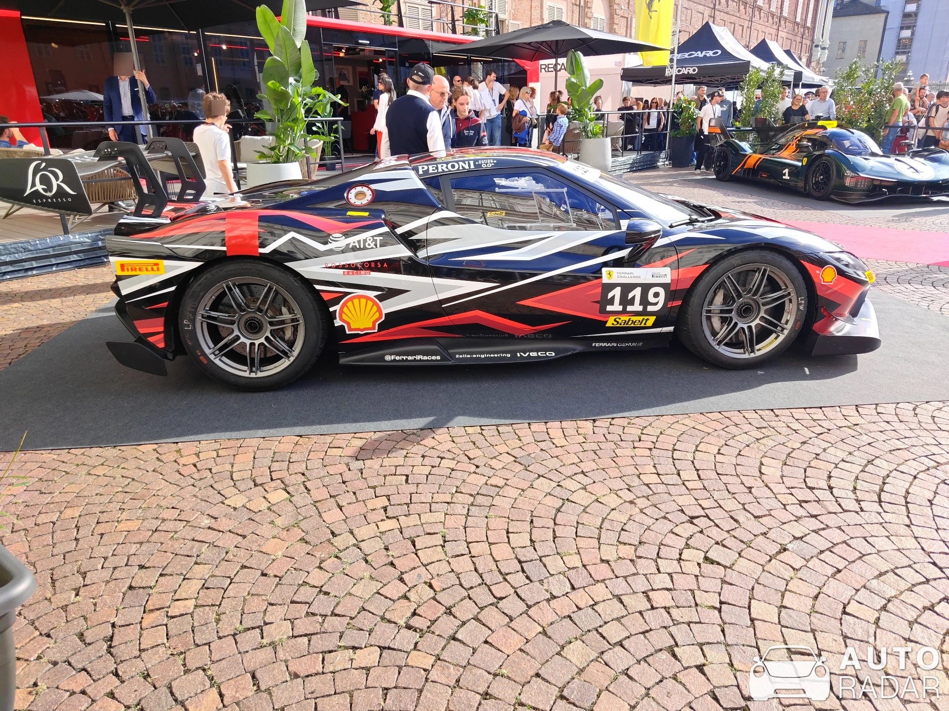 Ferrari 488 GT3 spotted in Torino