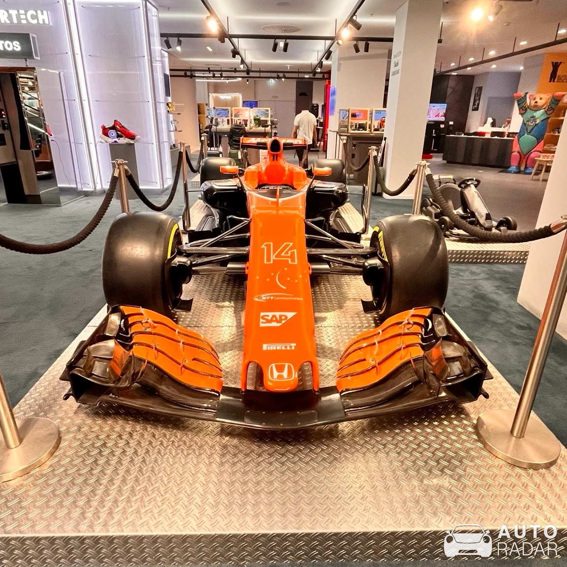 McLaren MCL32 spotted in Wien