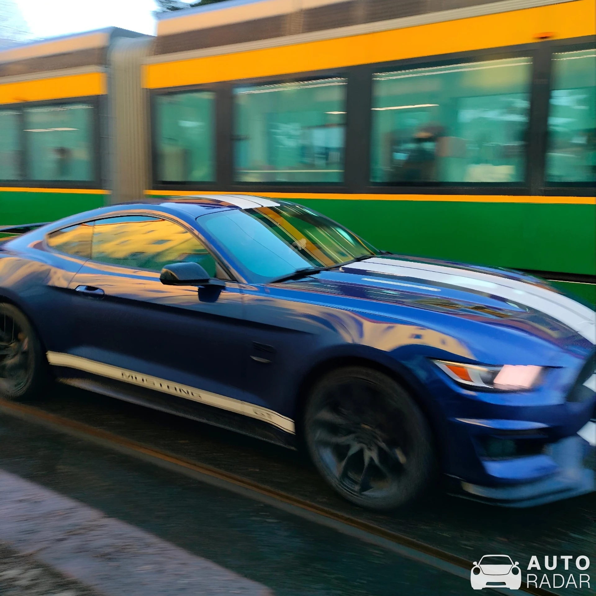 Ford Mustang GT spotted in Helsinki, Finland