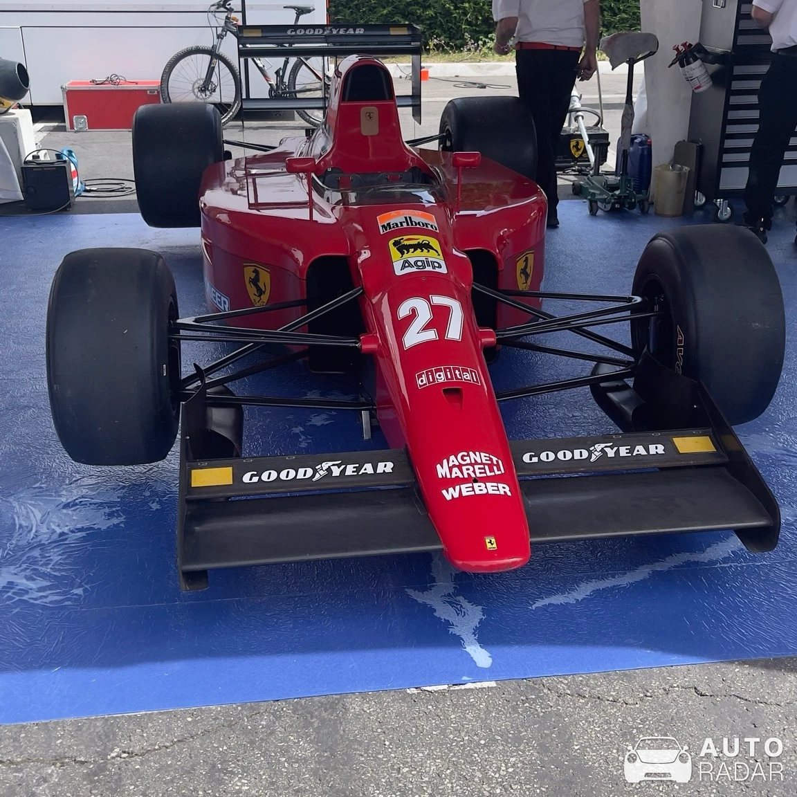 Ferrari 412 spotted in Le Castellet