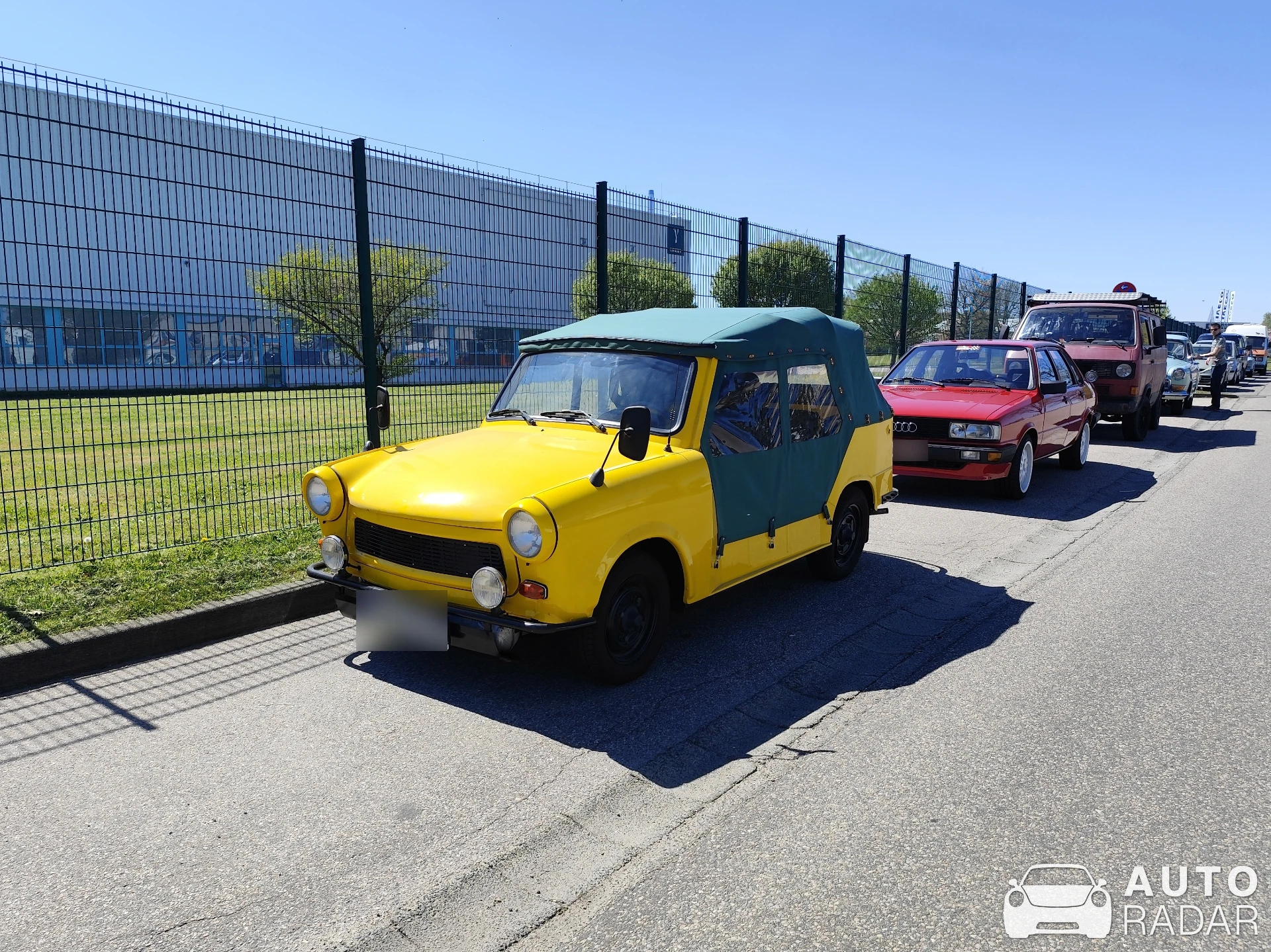 Trabant 601 Tramp spotted in Hartmannsdorf