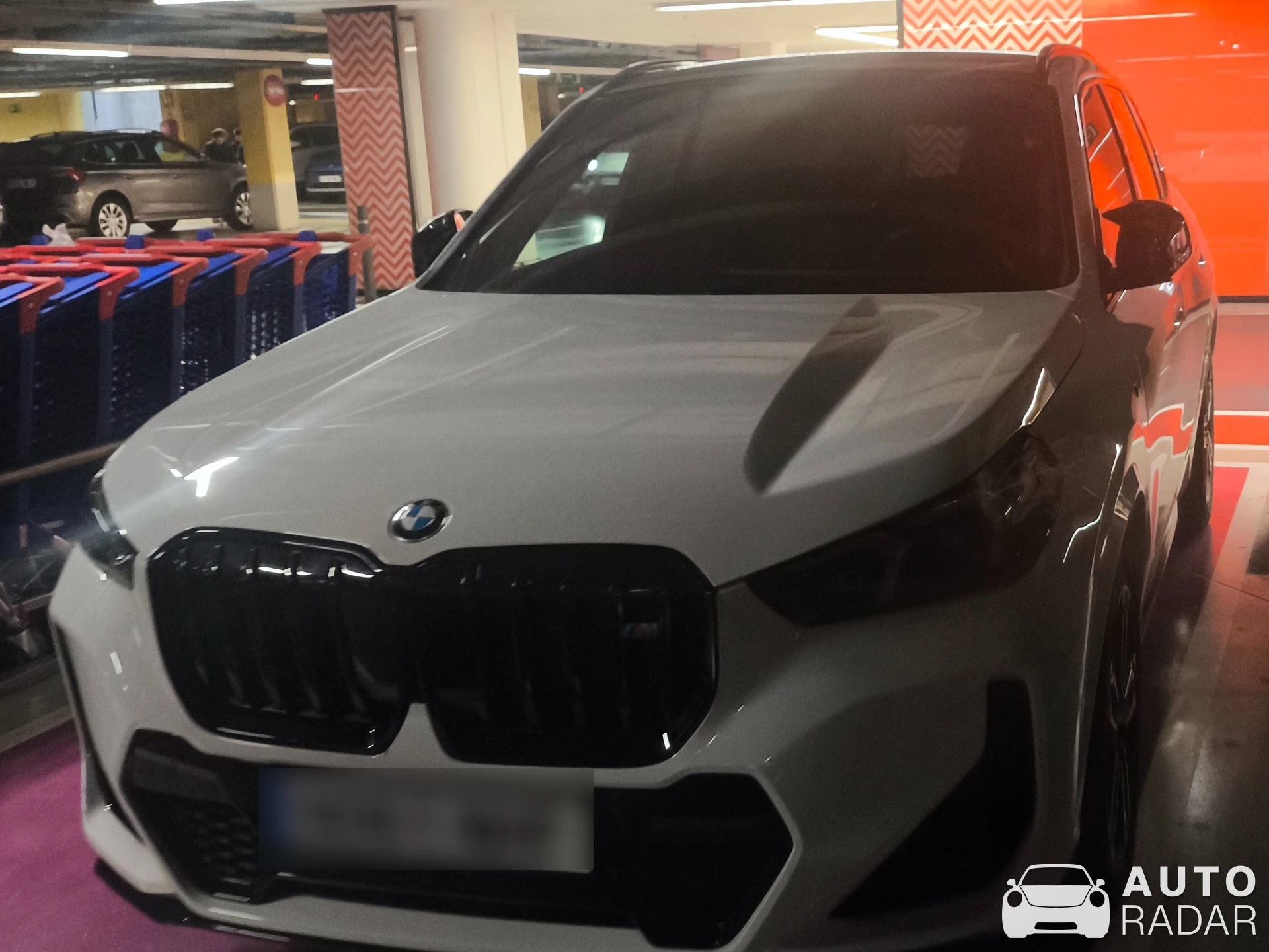 BMW iX1 spotted in Barcelona