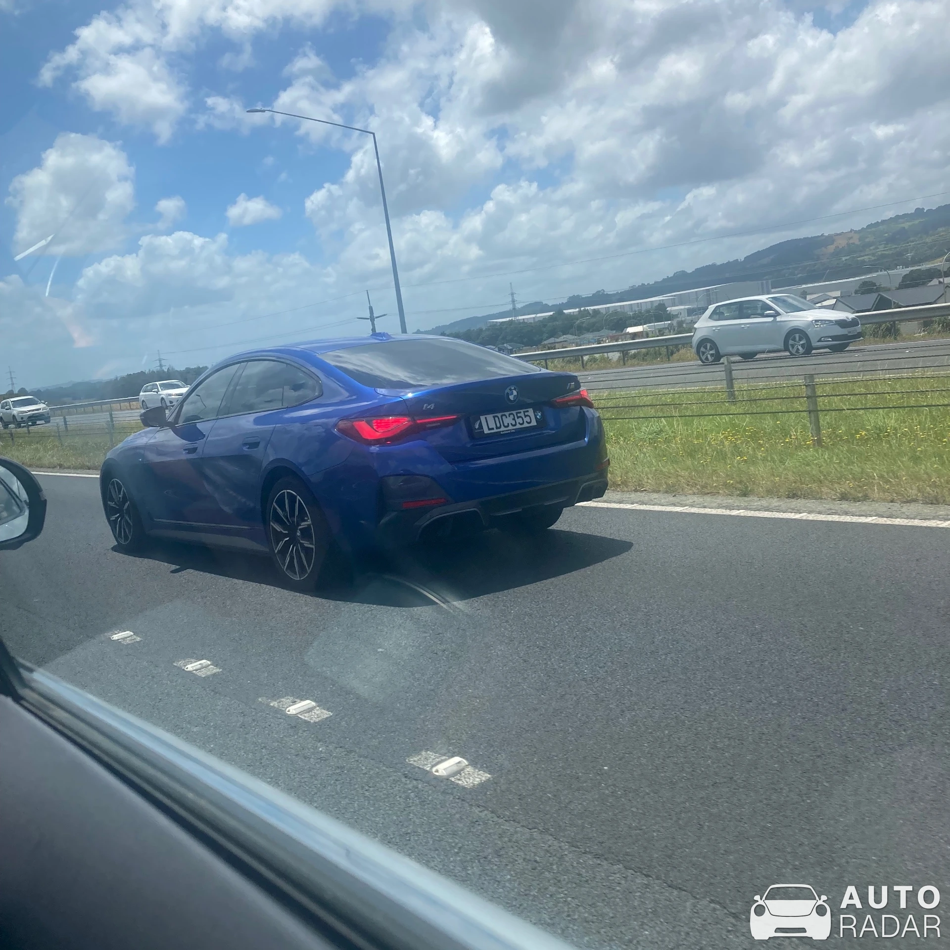 BMW i4 M50 2022 spotted in Drury, New Zealand