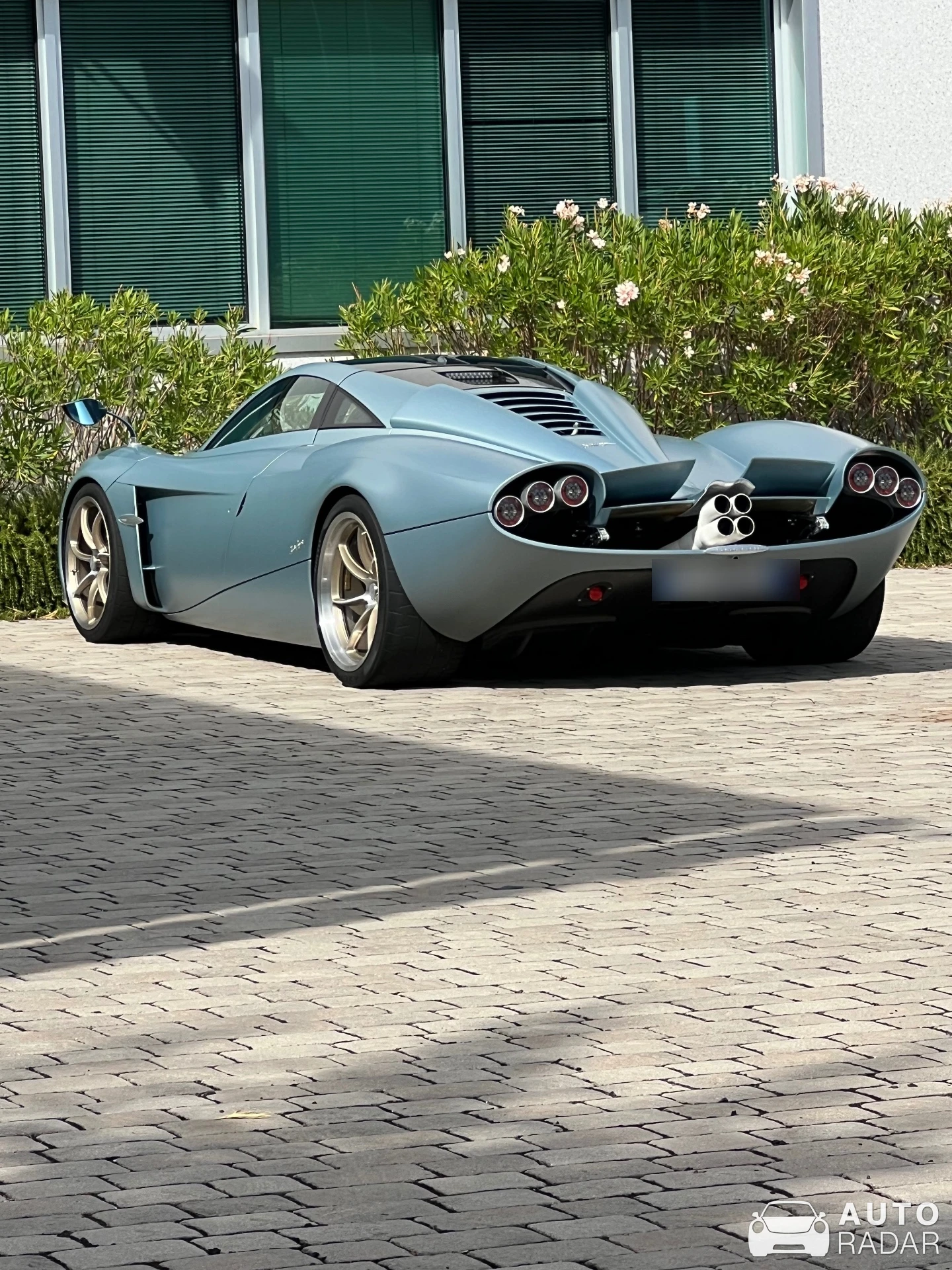Pagani Huayra Codalunga spotted in Graziosa, Italie