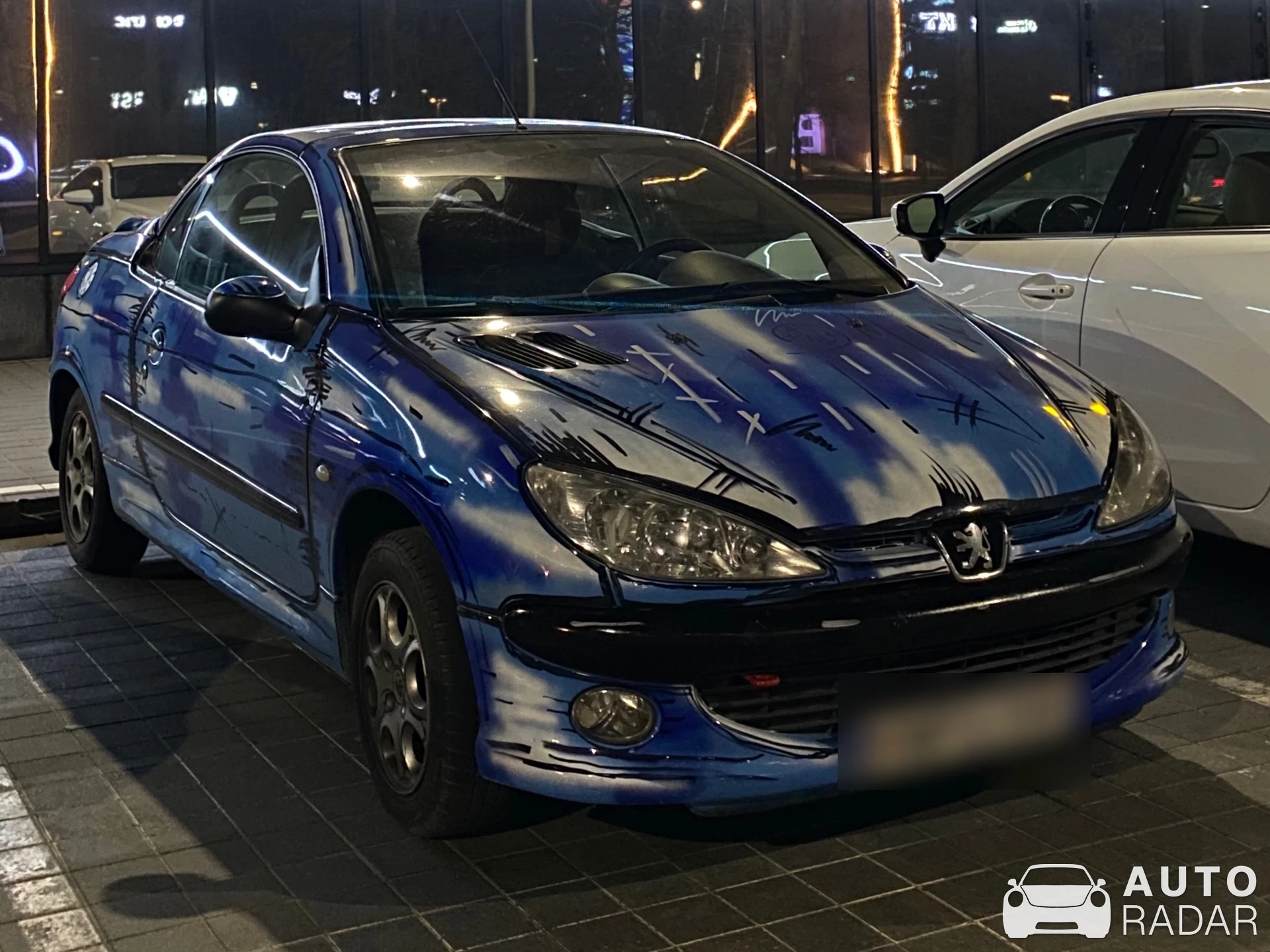 Peugeot 206 CC spotted in Kaunas