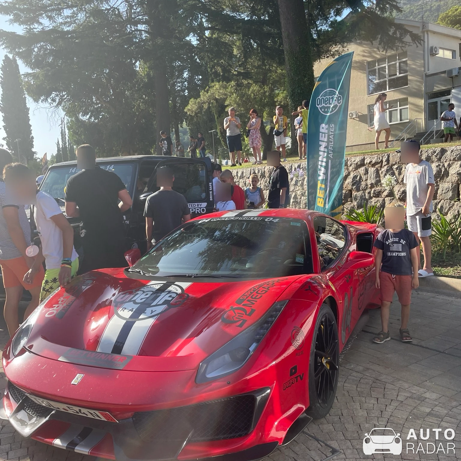 Ferrari 488 Pista spotted in Кумбор, Черногория