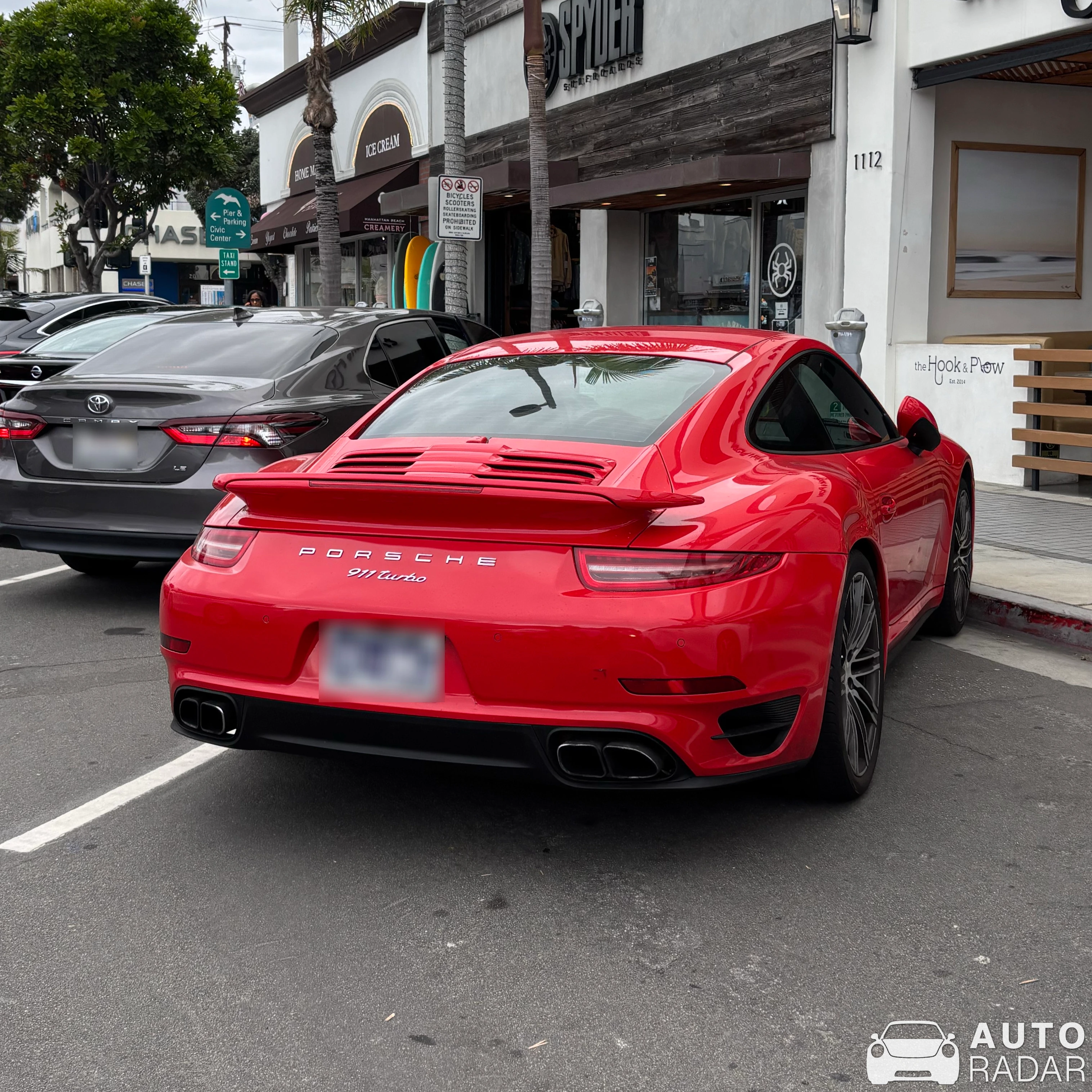 Porsche 991 Turbo MkI spotted in Manhattan Beach