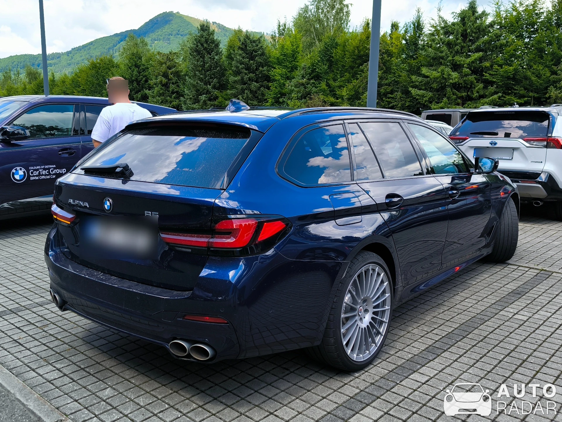 Alpina B5 G31 BiTurbo Touring spotted in Čeladná