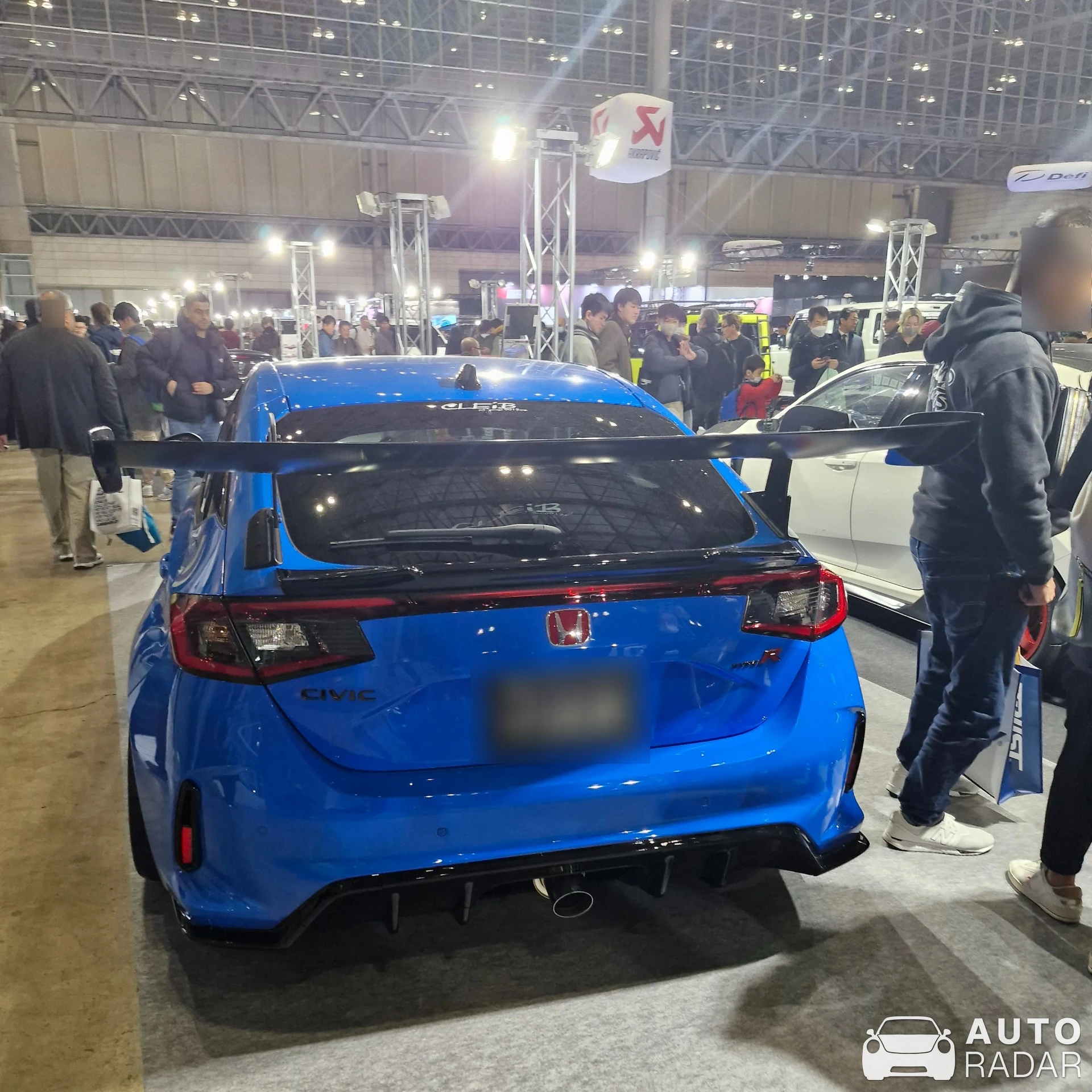 Honda Civic Type-R 2023 spotted in Koto City, Japan