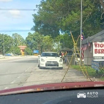 Nissan GT-R R35 spotted in Pasir Puteh, Malaysia