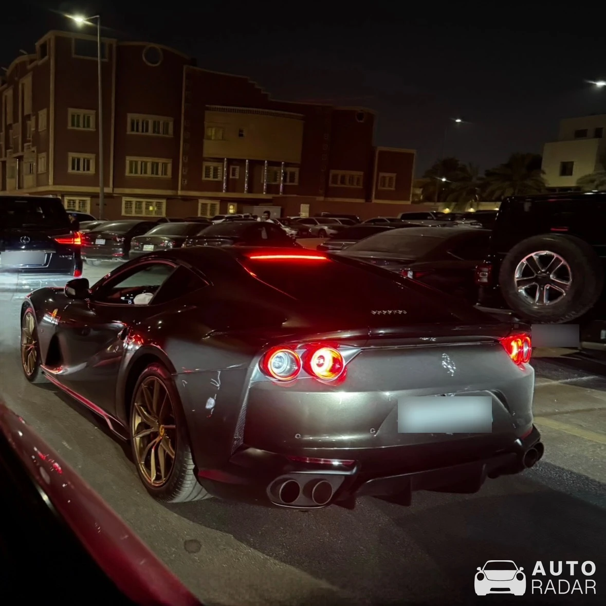 Ferrari 812 Superfast spotted in Riyadh, Saudi Arabia