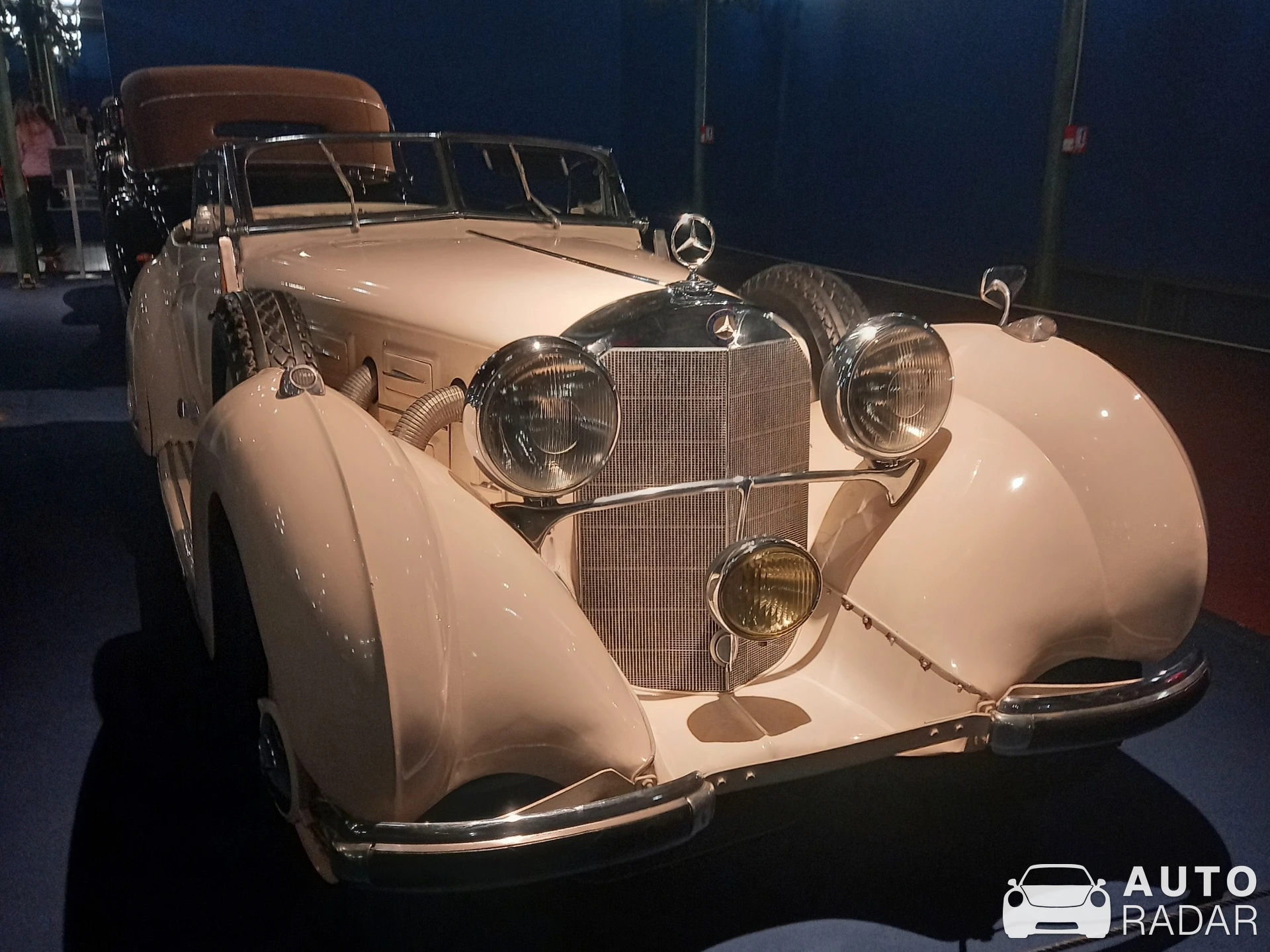Mercedes-Benz 540K Special Roadster spotted in Mulhouse