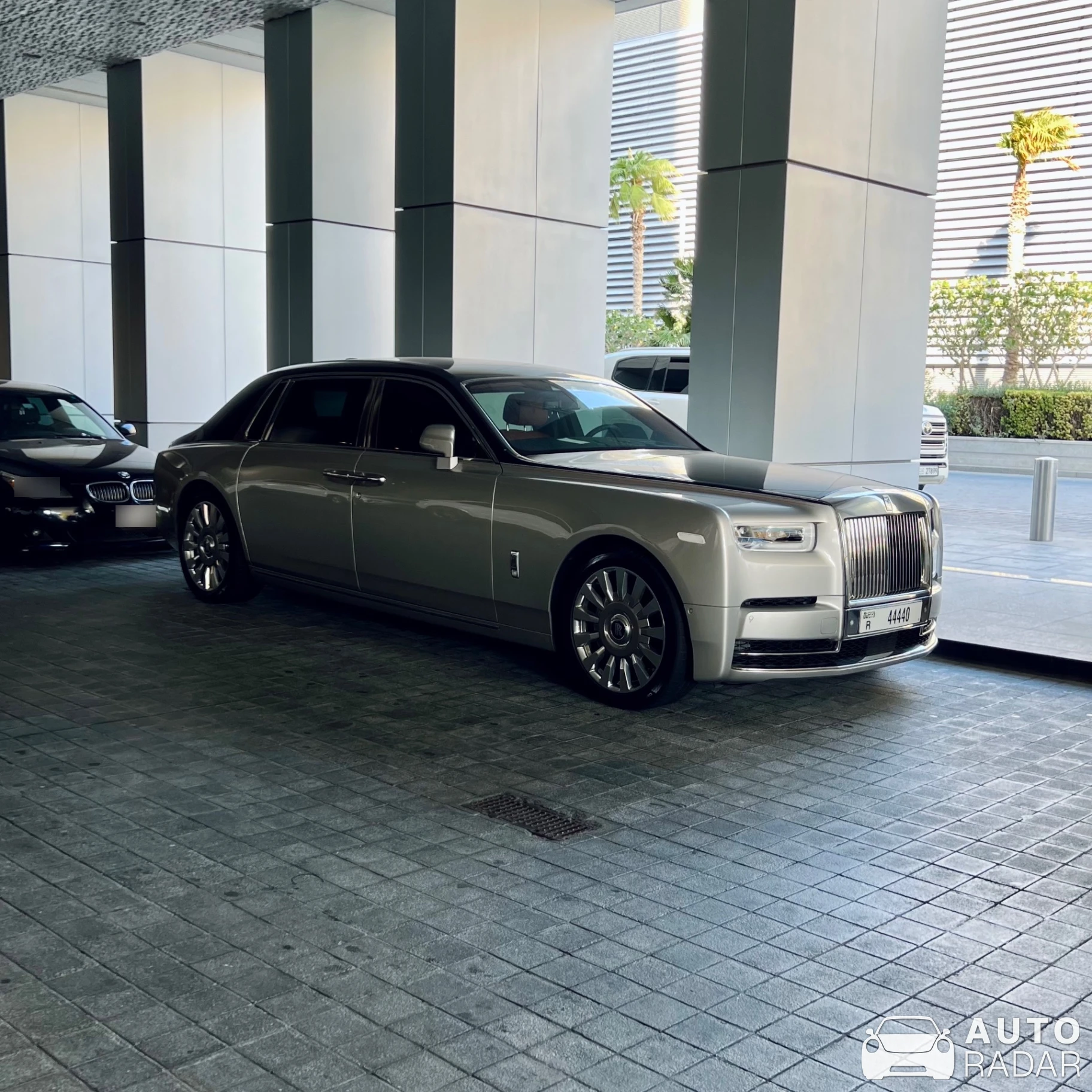 Rolls-Royce Phantom spotted in Abu Dhabi, United Arab Emirates