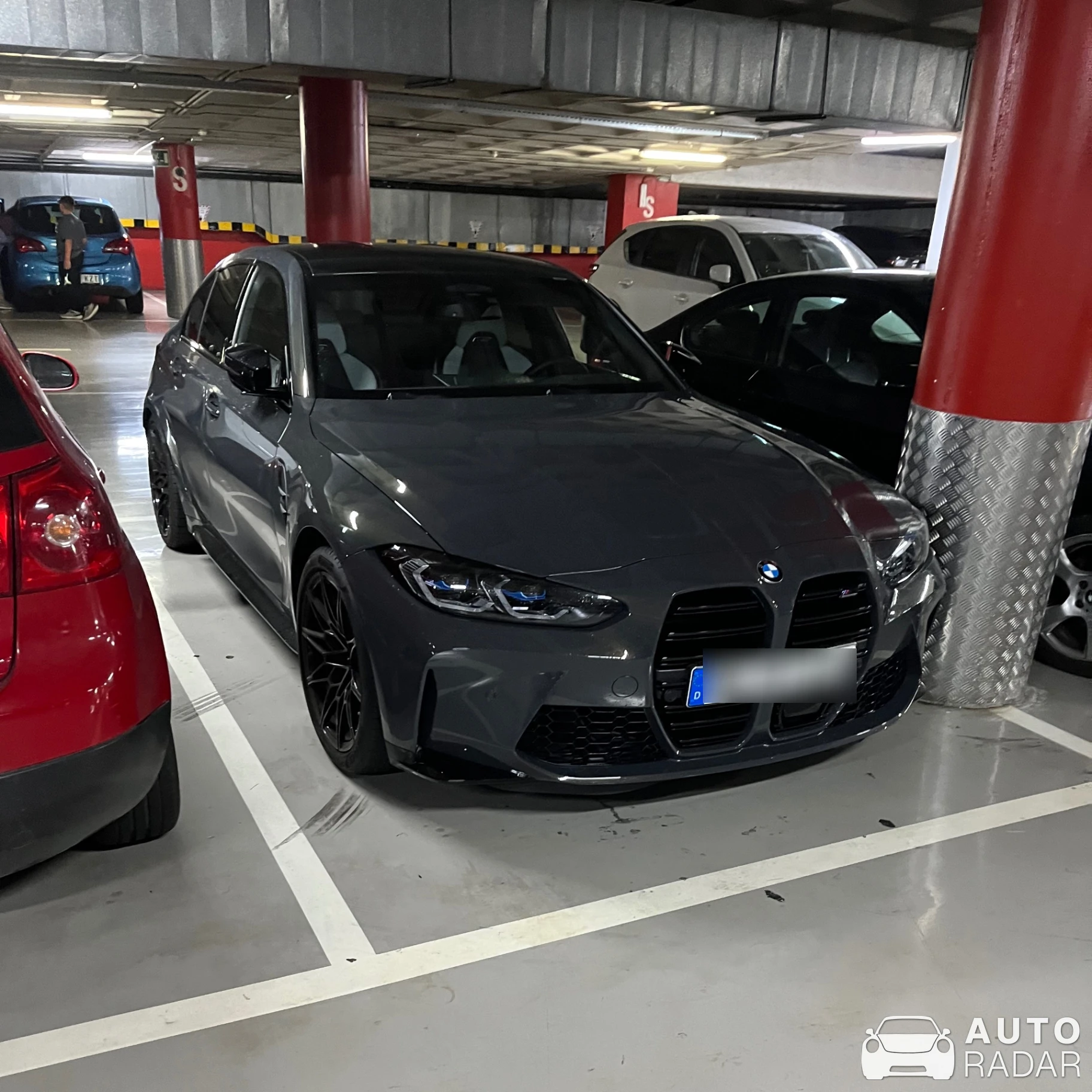 BMW M3 G80 Sedan Competition spotted in Barcelona, Spain