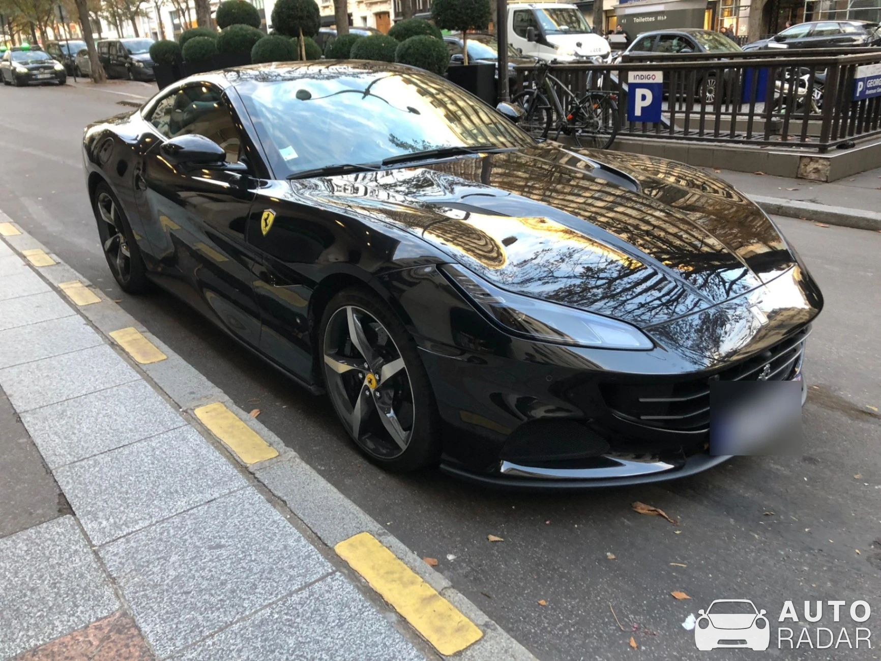 Ferrari Portofino M spotted in Paris, France