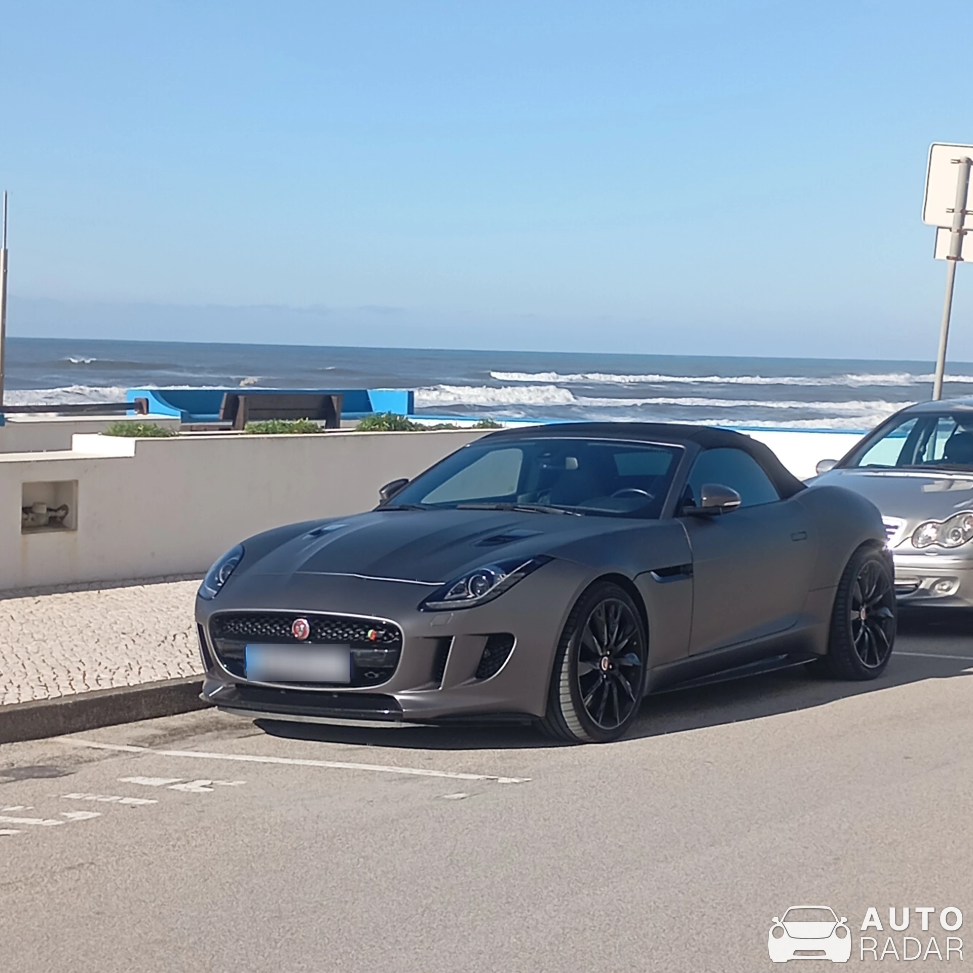 Jaguar F-Type S Convertible spotted in Coimbrão, Portugal