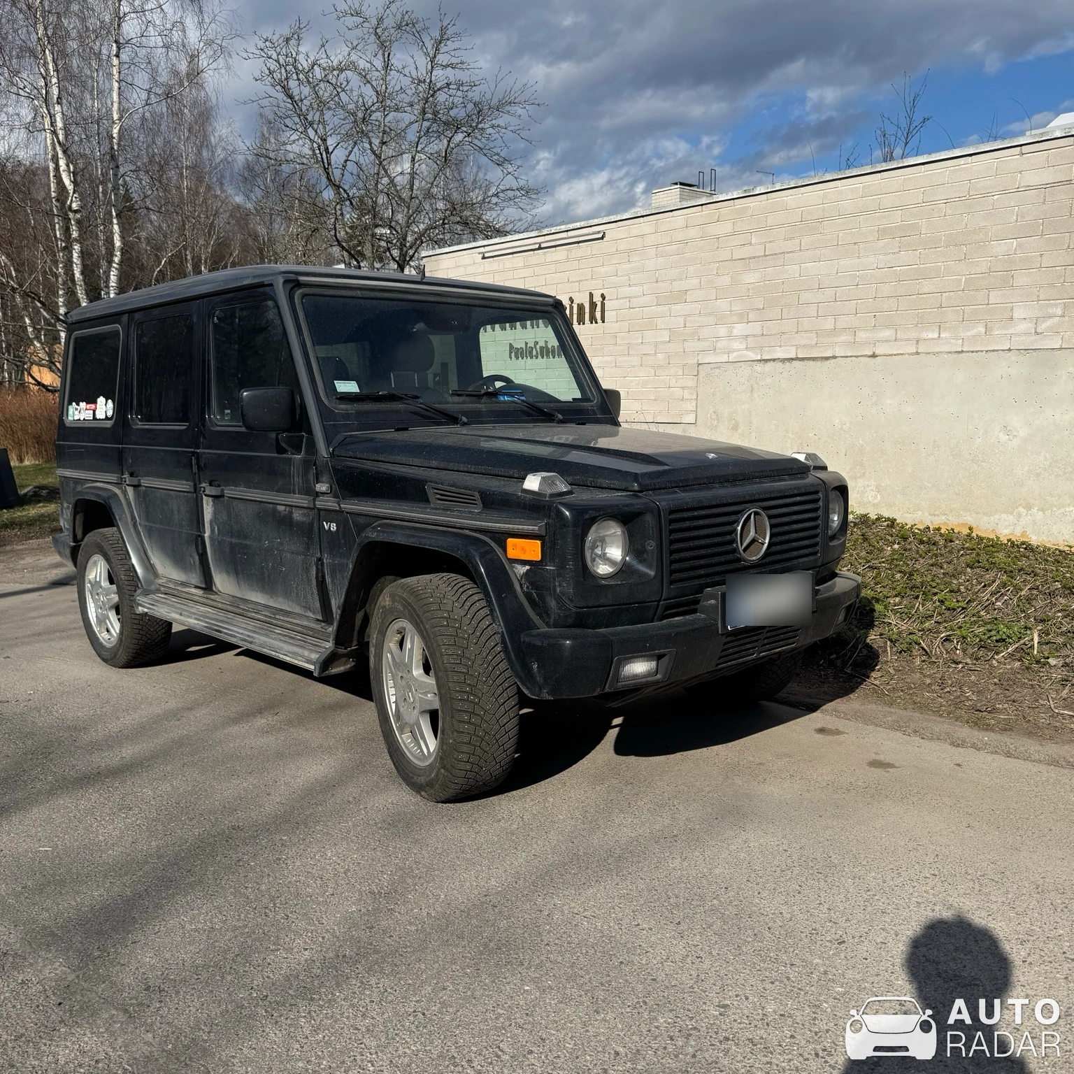 Mercedes-Benz G 500 GE V8 spotted in Helsinki