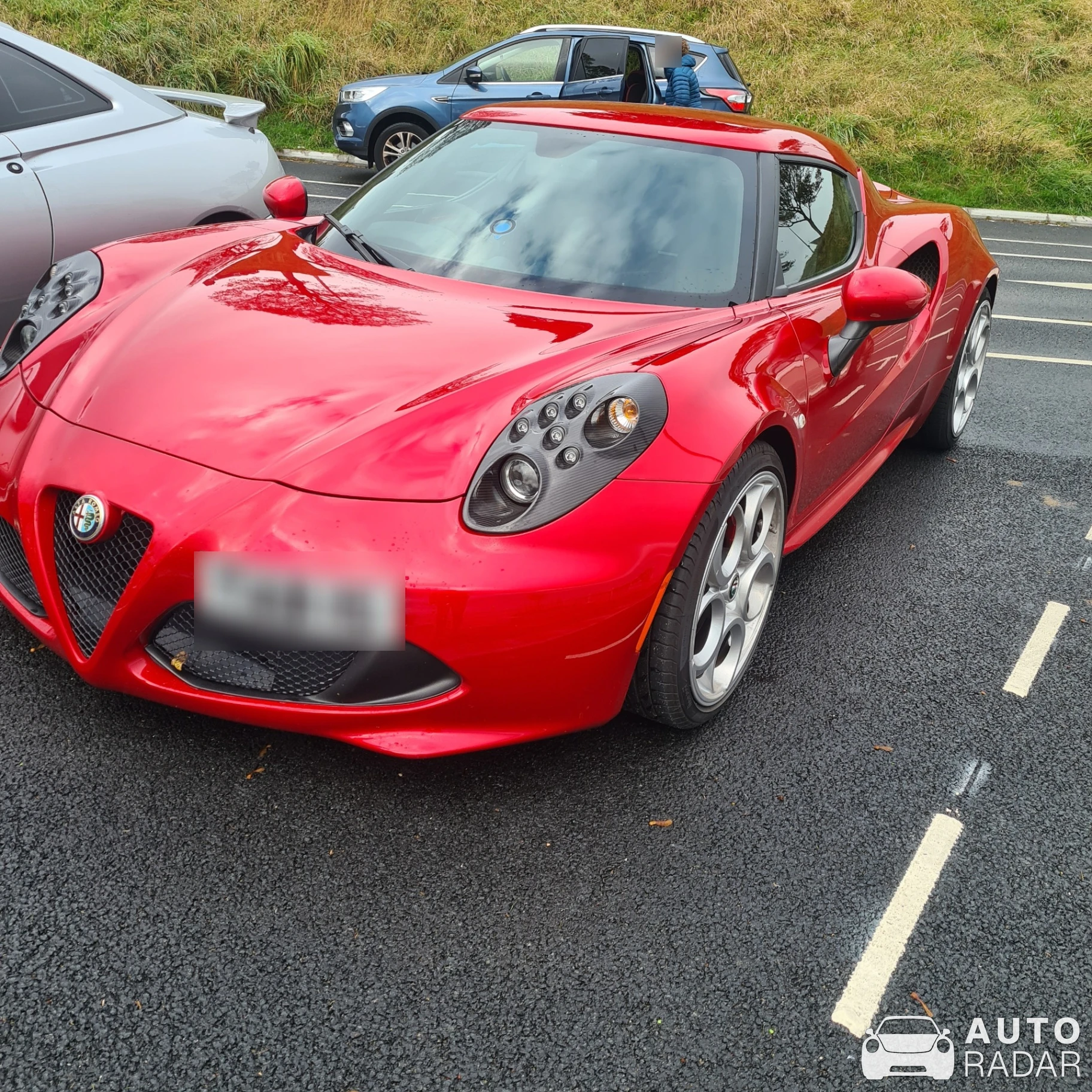 Alfa Romeo 4C Spider spotted in Rhos on Sea, United Kingdom