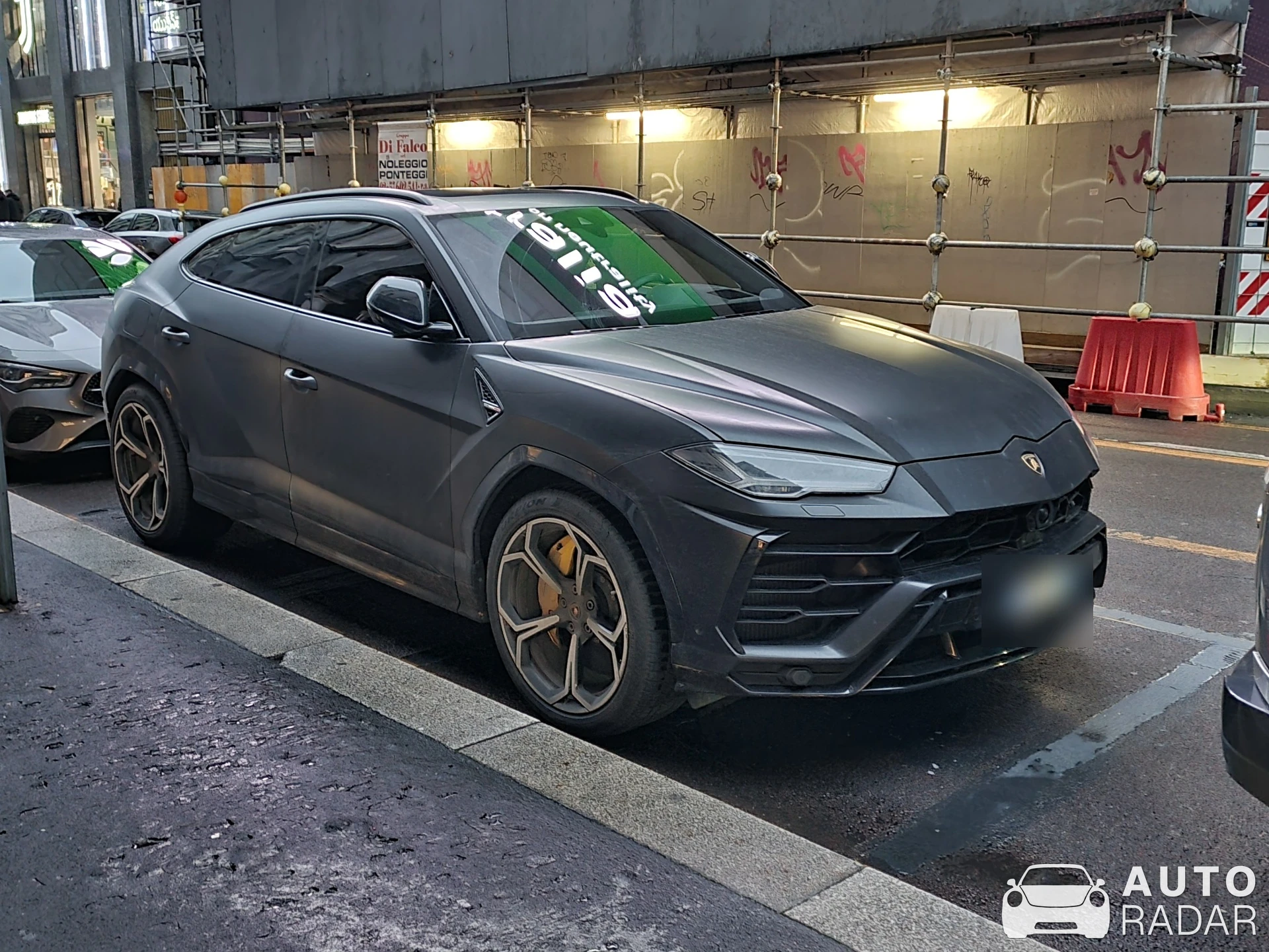 Lamborghini Urus spotted in Milano, Italy