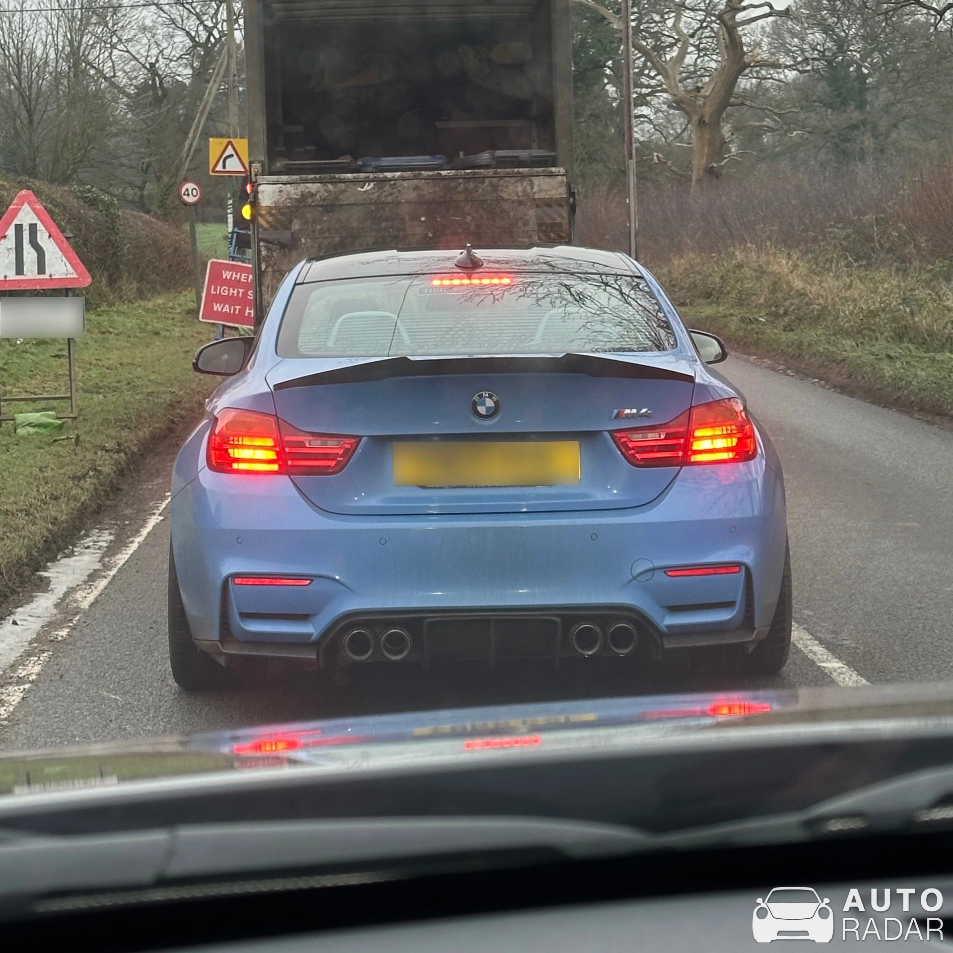 BMW M4 F82 Coupé spotted in England, United Kingdom