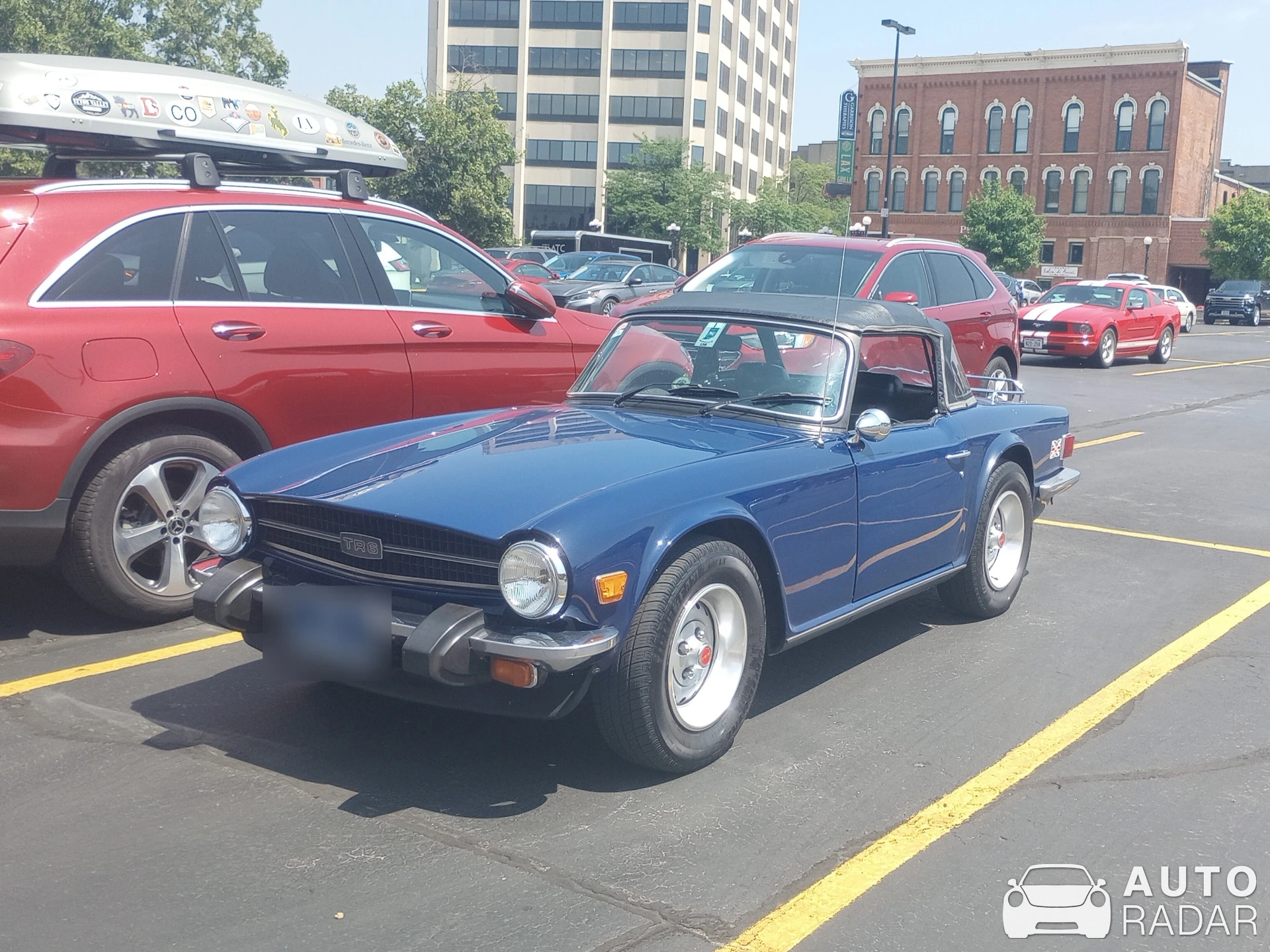 Triumph TR6 spotted in La Crosse