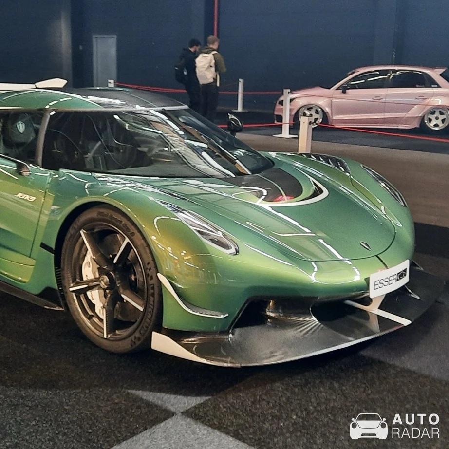 Koenigsegg Jesko Attack Plus spotted in Ghent, Belgium