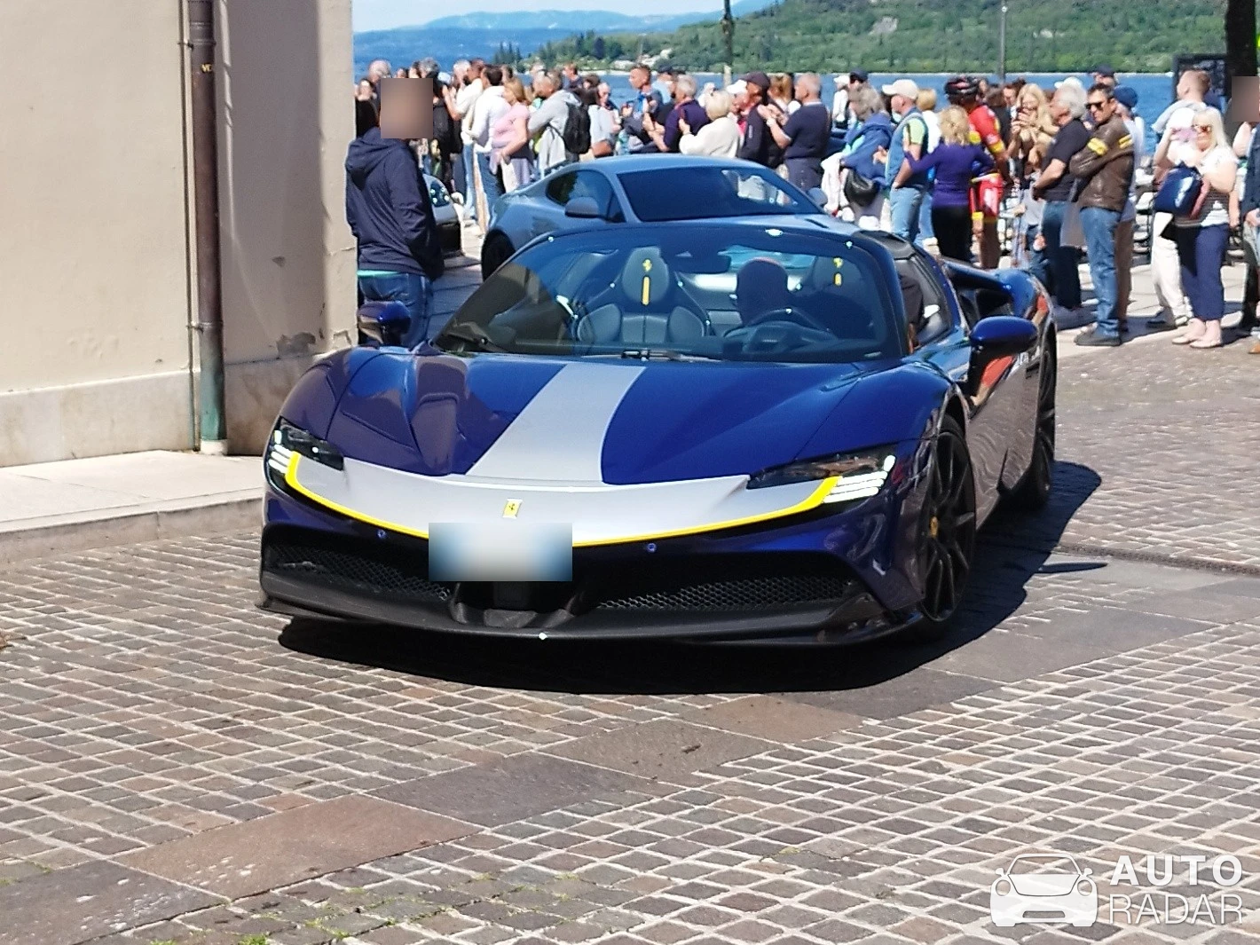 Ferrari SF90 Spider Assetto Fiorano spotted in Garda
