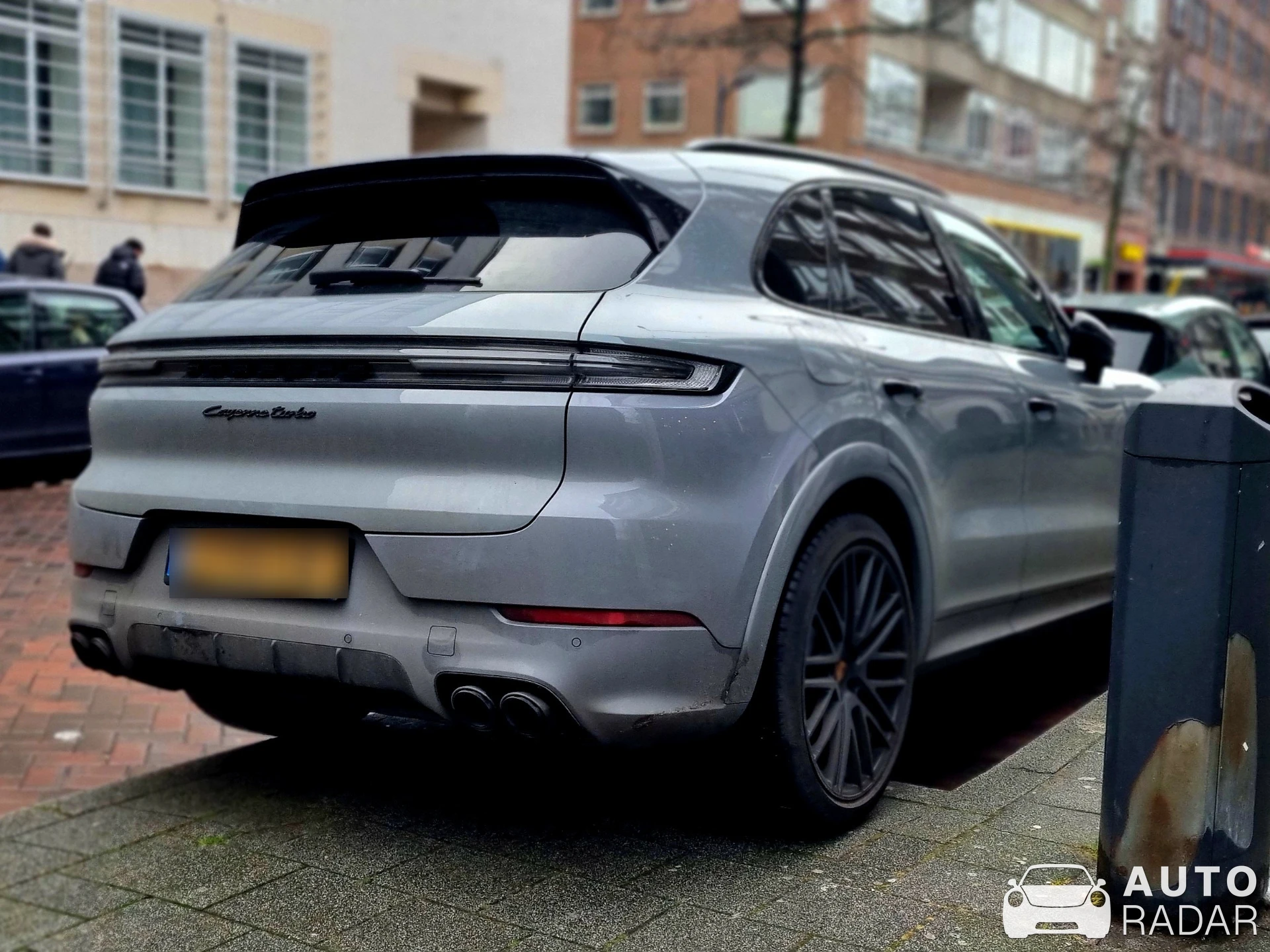 Porsche Cayenne Turbo spotted in Rotterdam, Netherlands