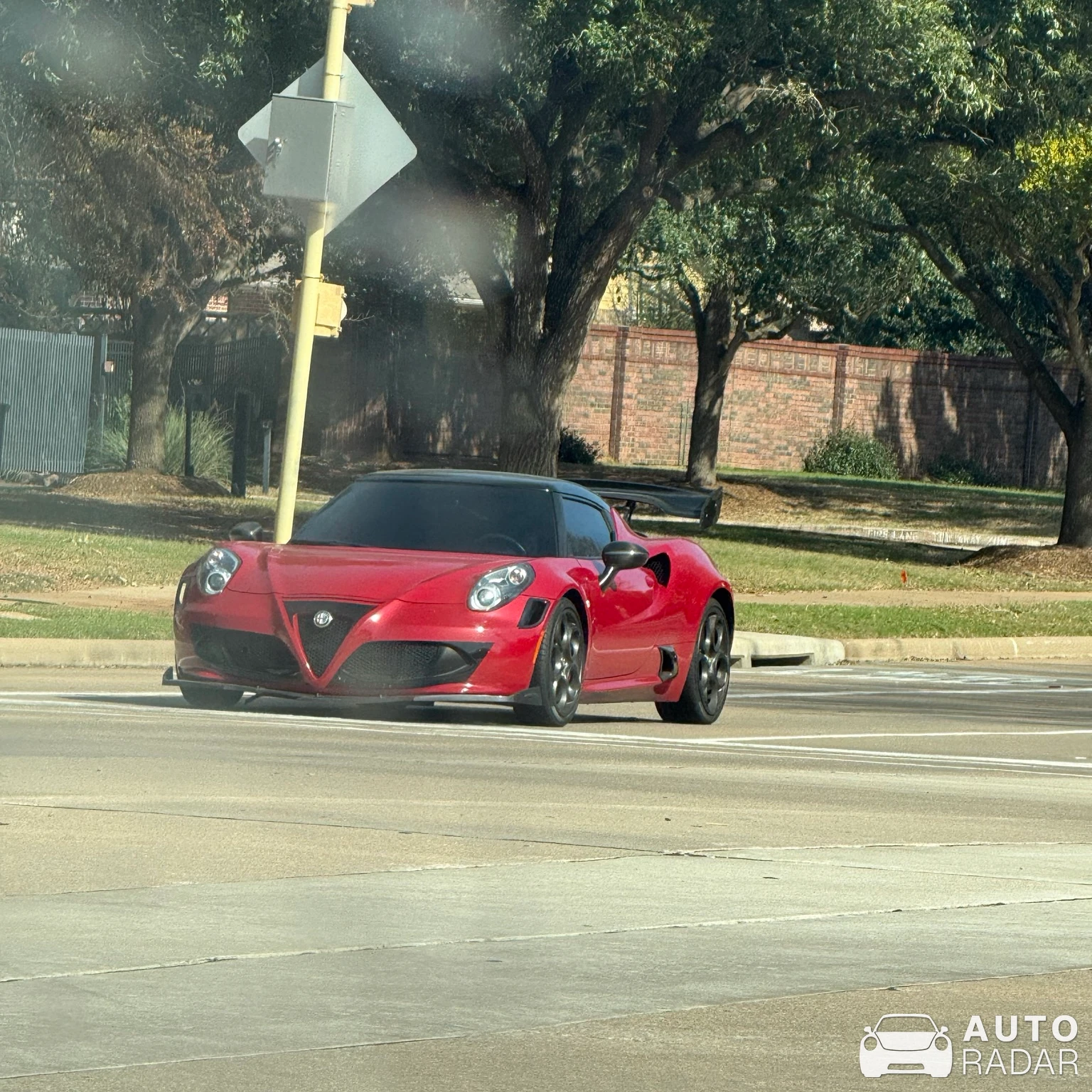 Alfa Romeo 4C Coupé spotted in Sugar Land, United States