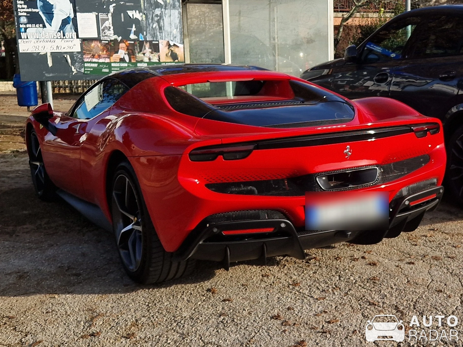 Ferrari 296 GTB spotted in Fiorini, Croatia
