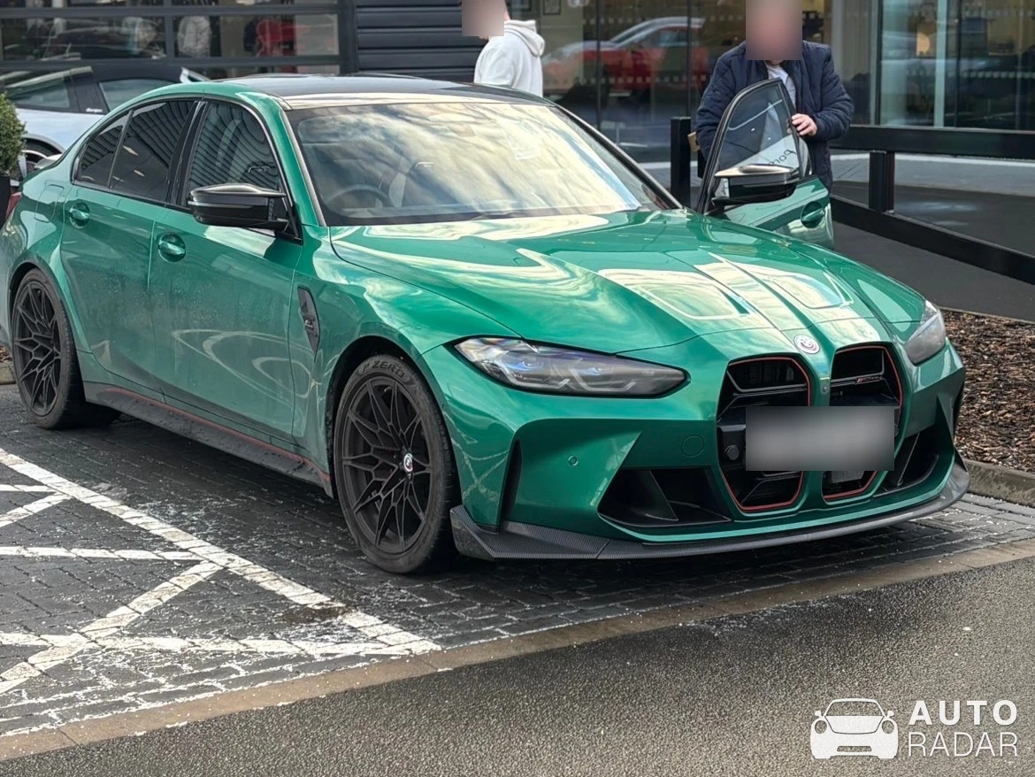 BMW M3 G80 CS spotted in Edinburgh, United Kingdom