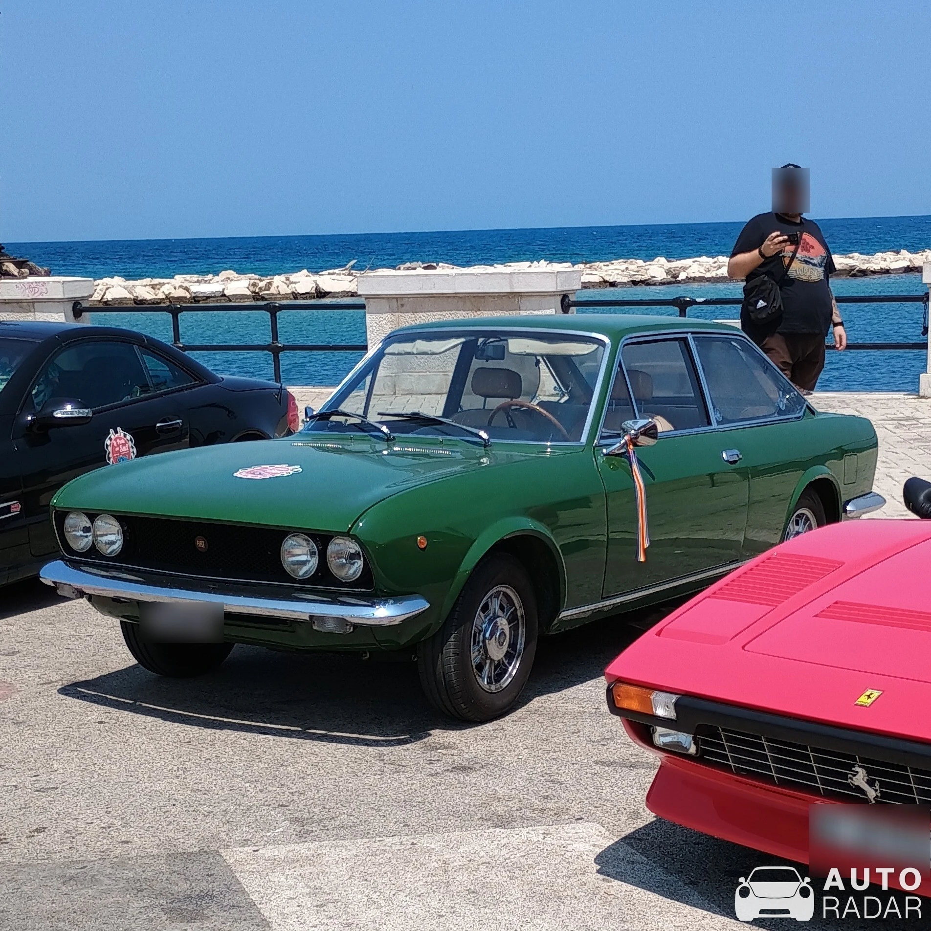 Fiat 124 Sport spotted in Bari
