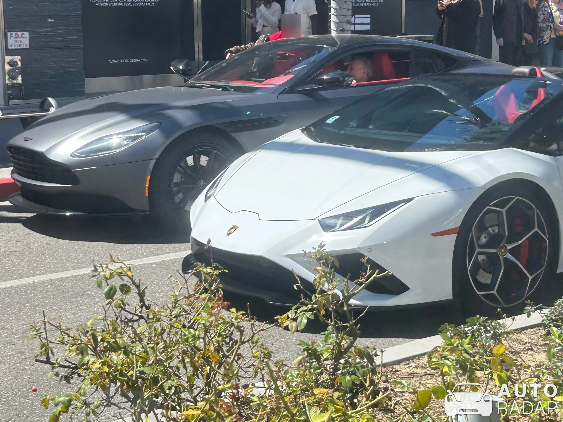 Aston Martin DB11 spotted in Beverly Hills, United States